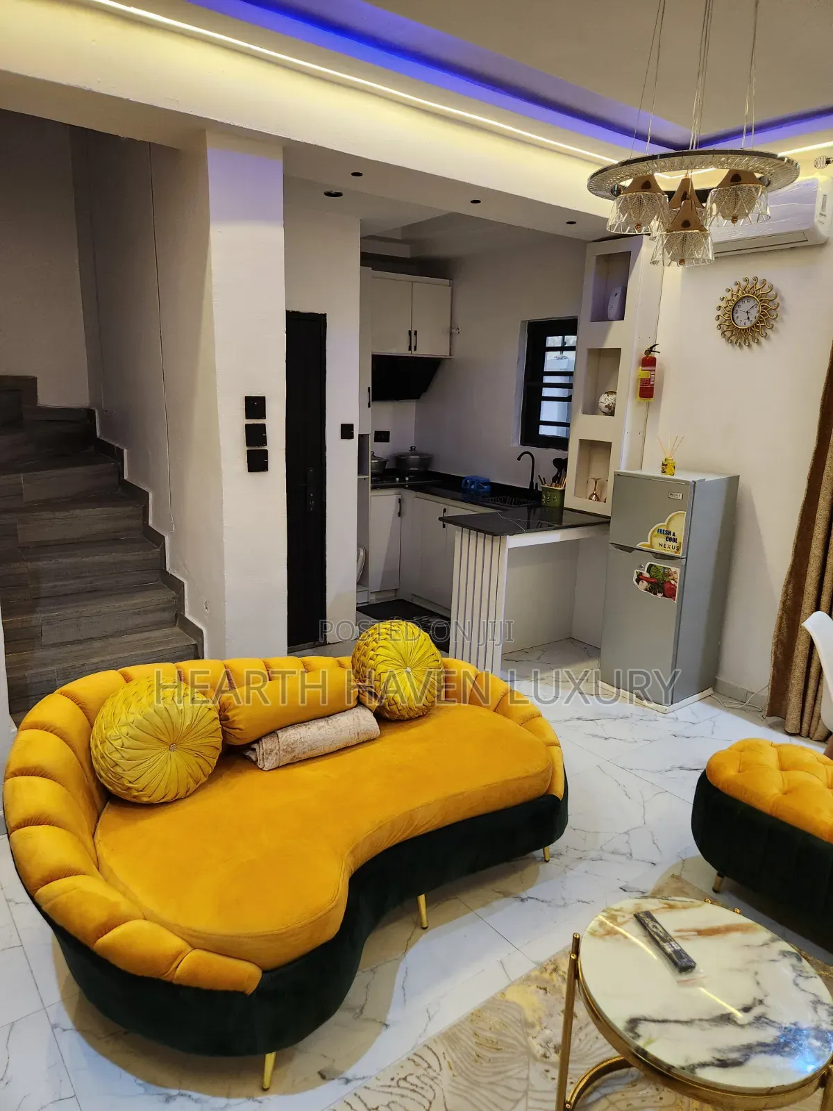 One-Bedroom Duplex Penthouse Apartment– Hearth Haven Luxury Apartment