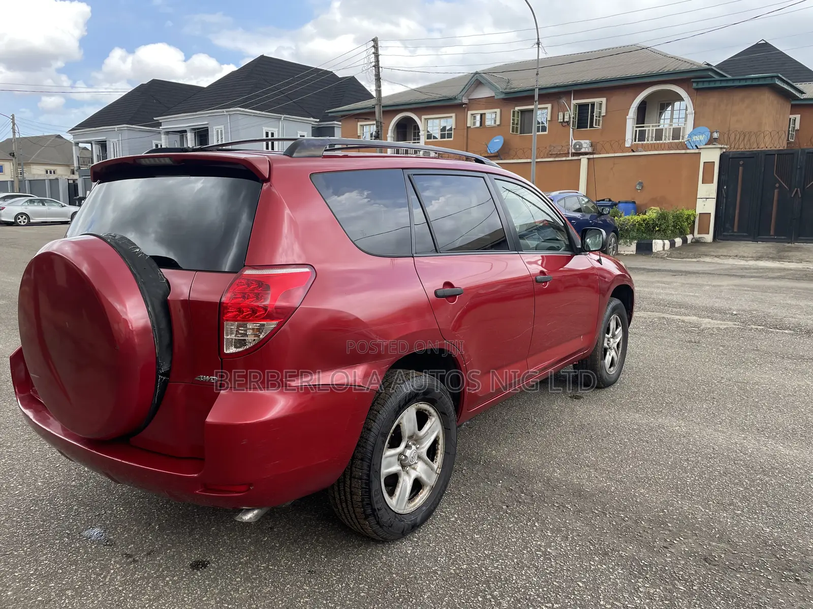 Toyota RAV4 Limited V6 4x4 2008 Red