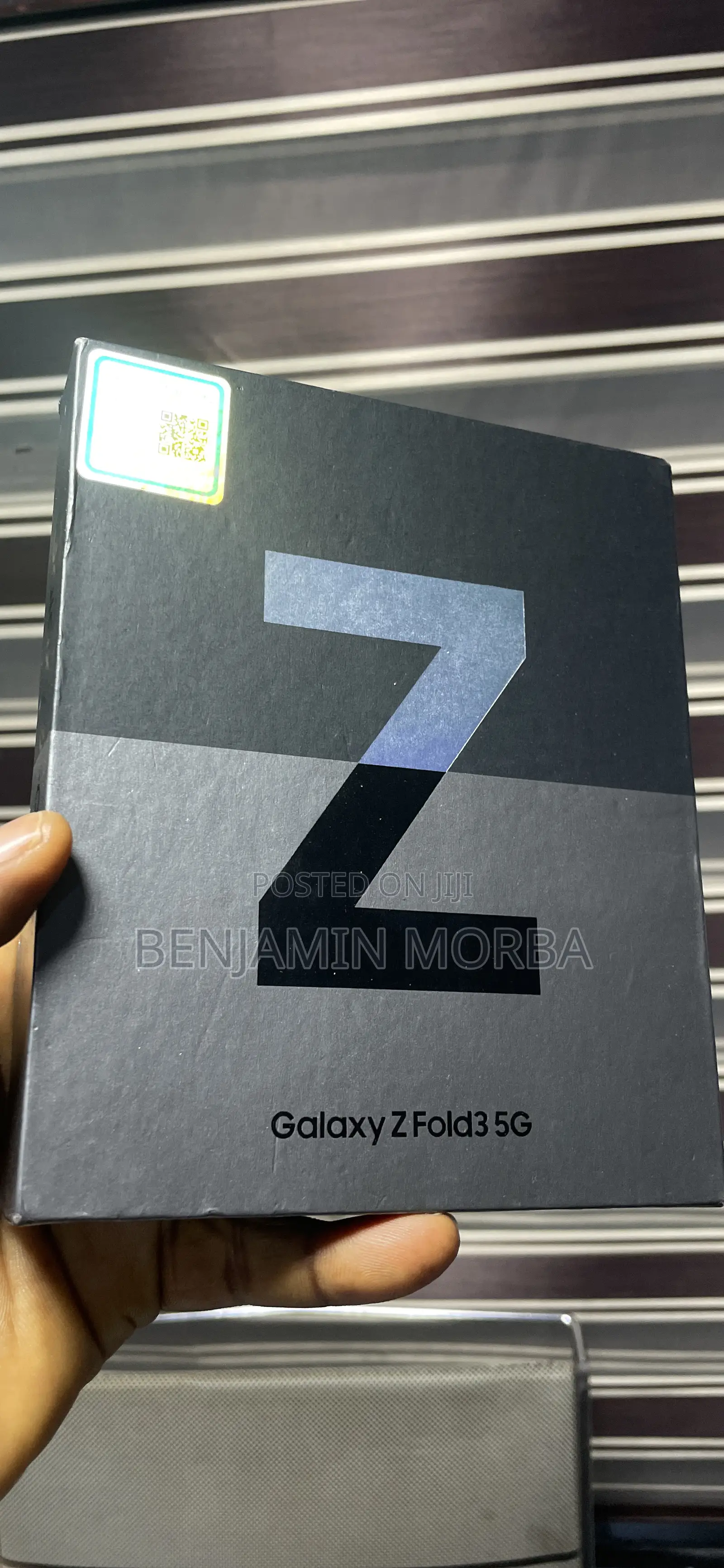 New Samsung Galaxy Z Fold 3 256 GB Black