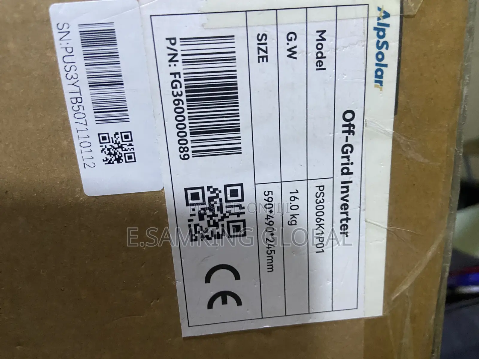 11kw Alpsolar Hybrid Inverter