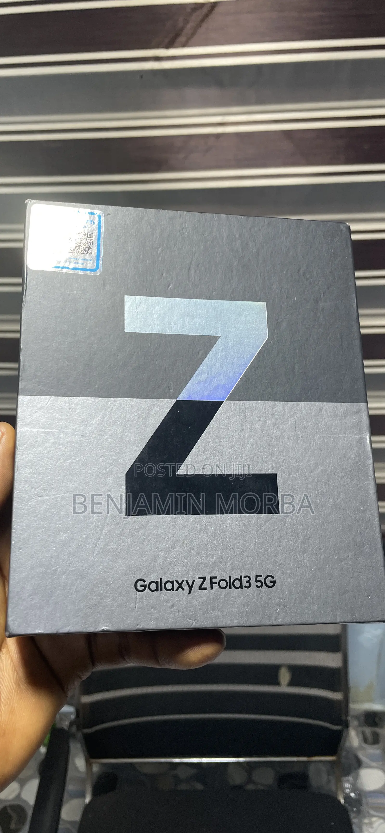 New Samsung Galaxy Z Fold3 5G 512 GB Black