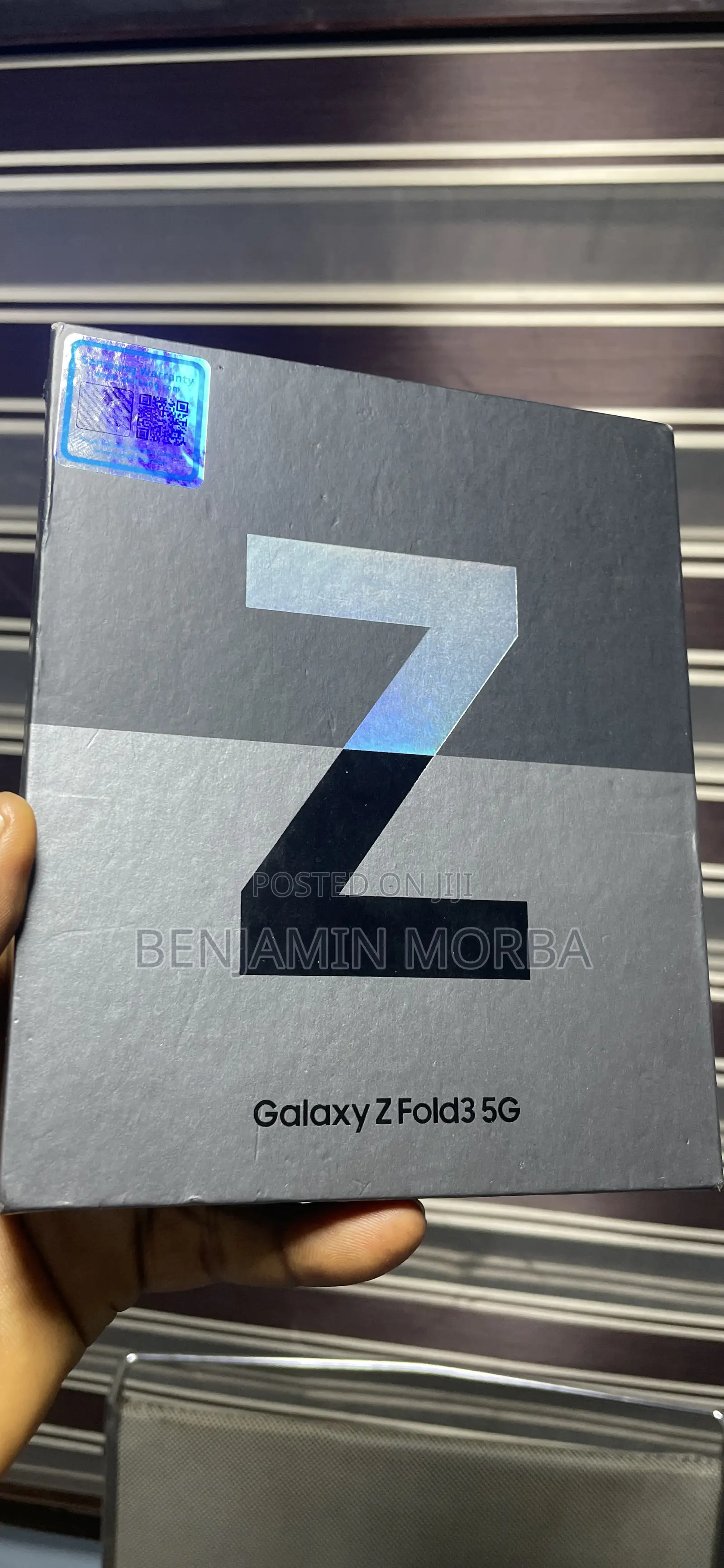 New Samsung Galaxy Z Fold3 5G 512 GB Black