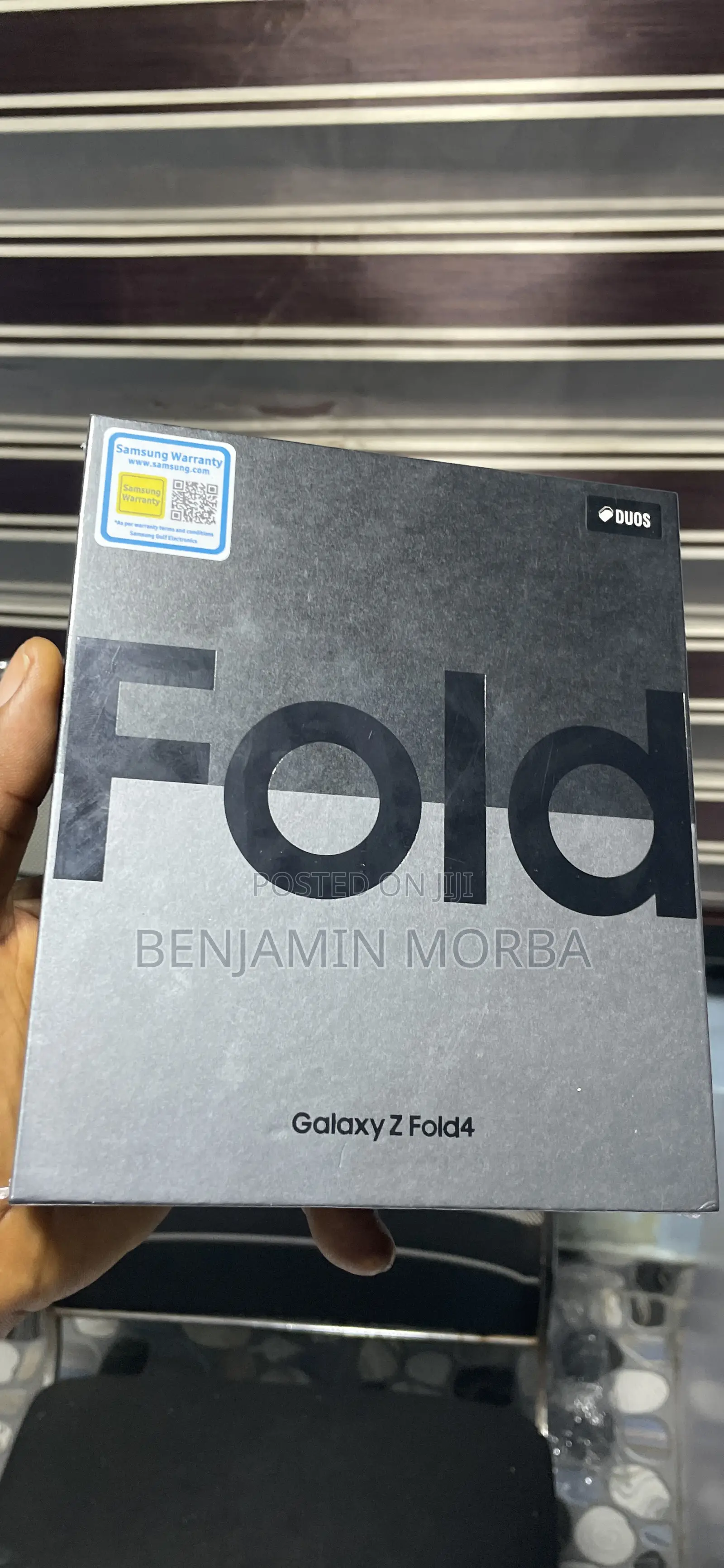 New Samsung Galaxy Z Fold4 256 GB Black