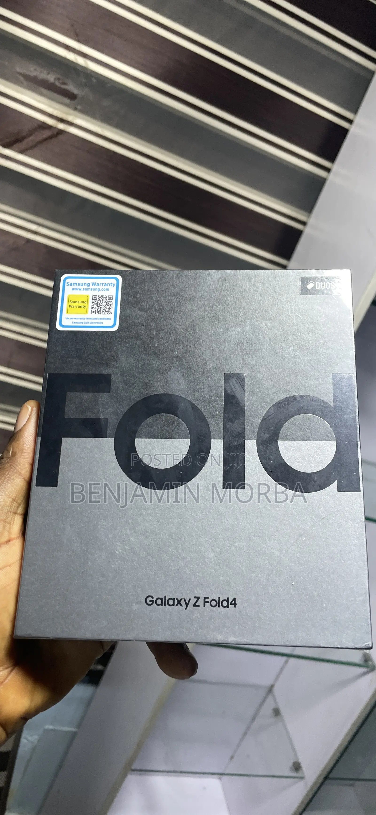New Samsung Galaxy Z Fold4 256 GB Black