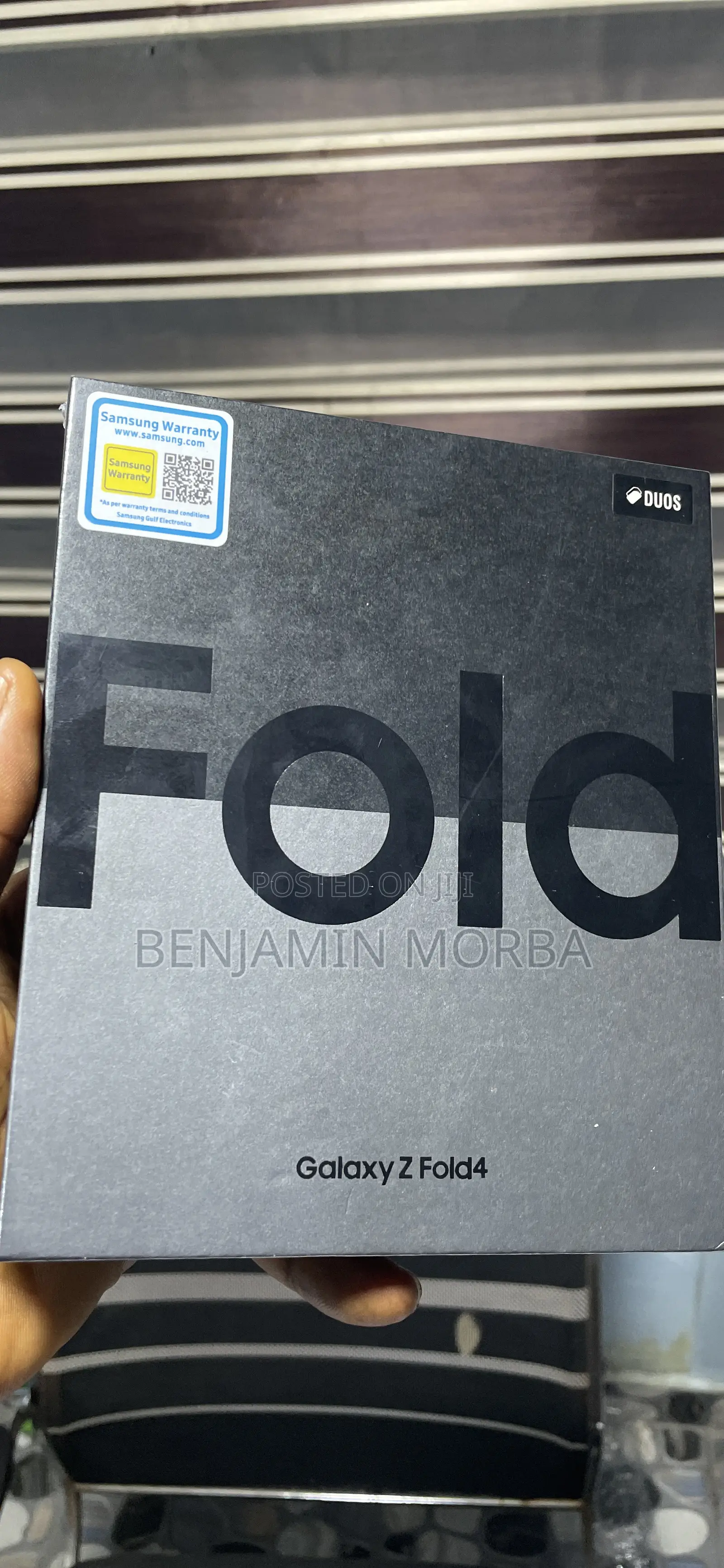 New Samsung Galaxy Z Fold4 512 GB Black