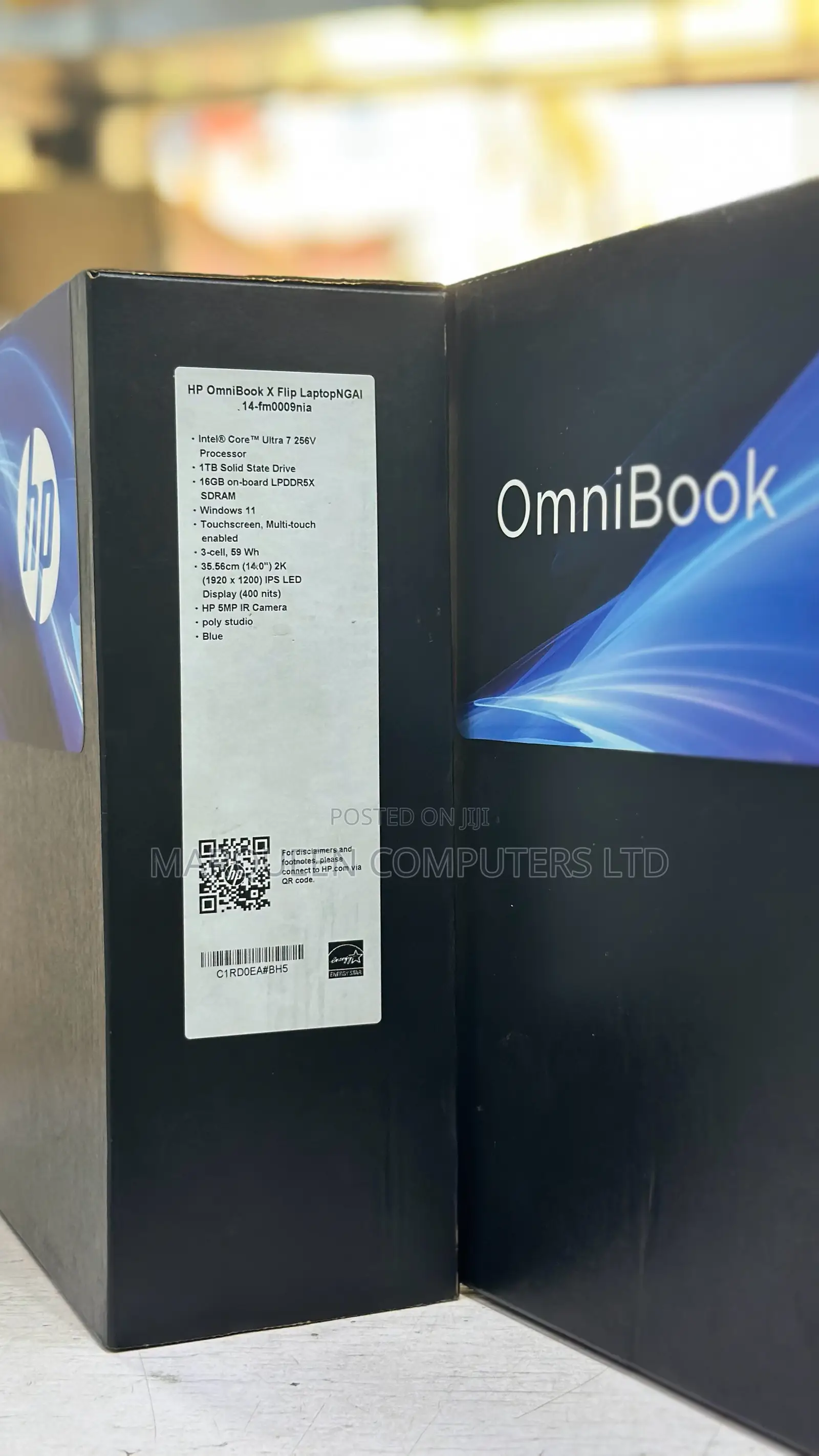 New Laptop HP OmniBook 5 14" 16GB Intel Core Ultra 7 SSD 1T
