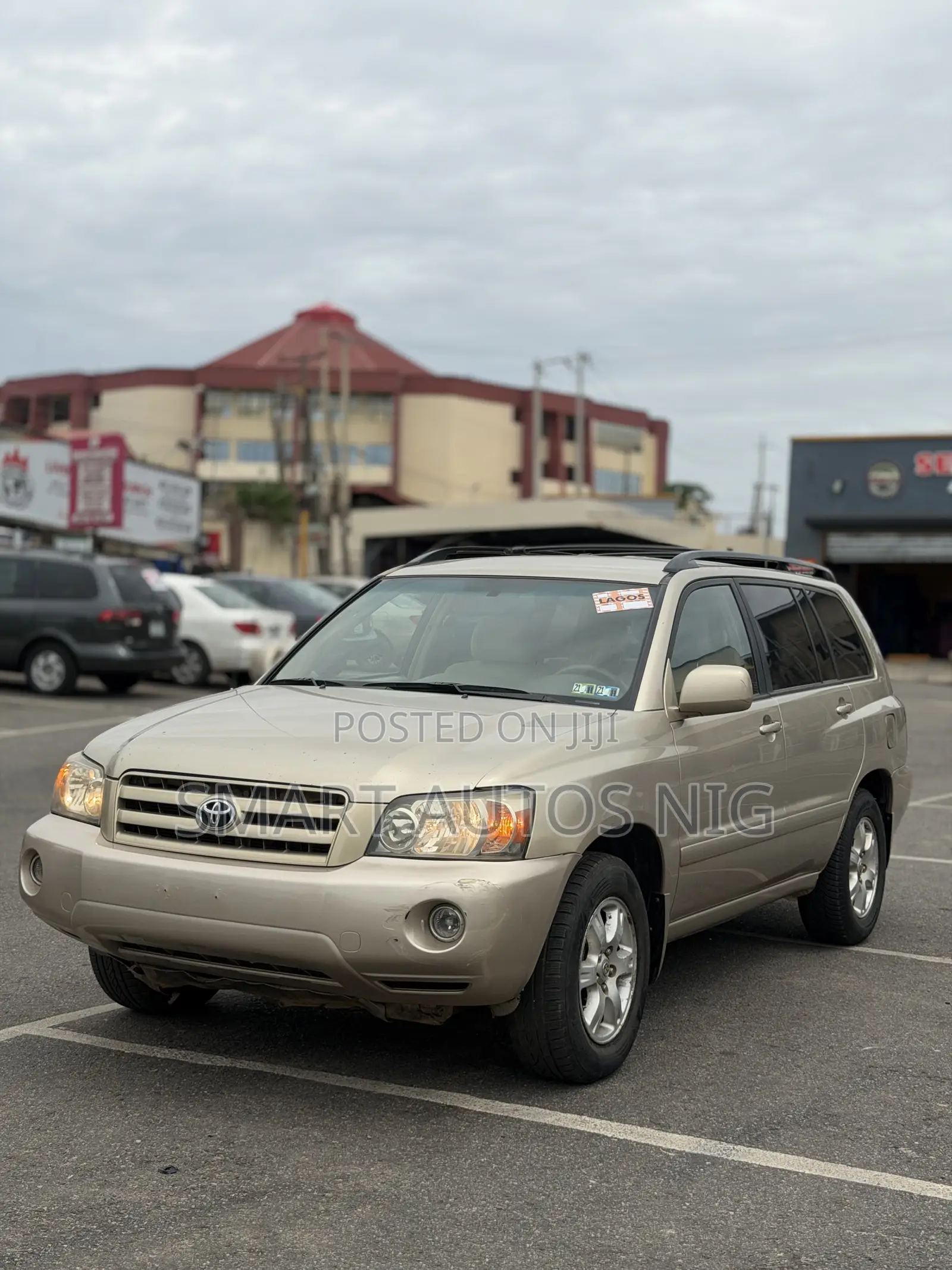 Toyota Highlander Sport 2006 Gold