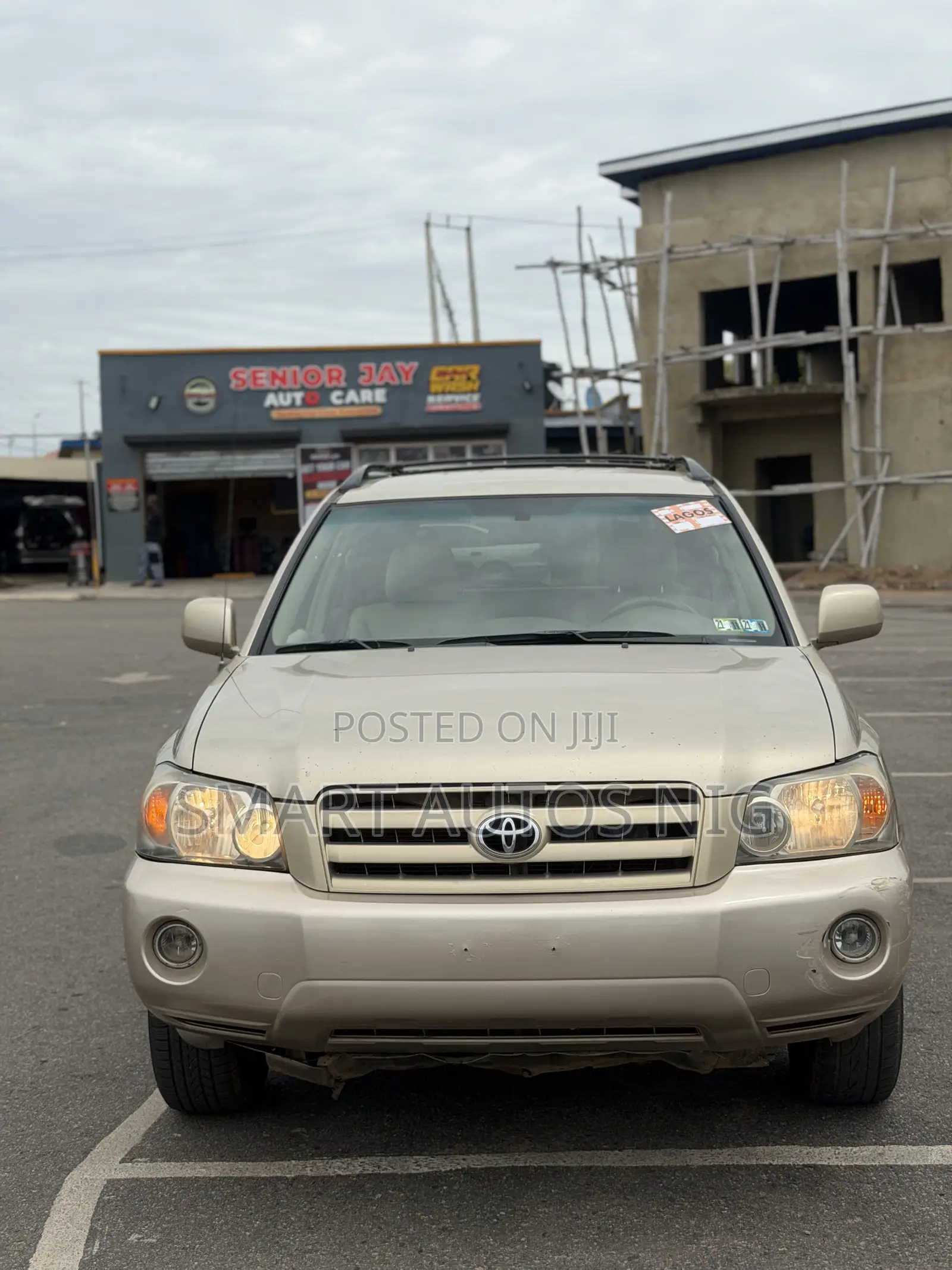 Toyota Highlander Sport 2006 Gold