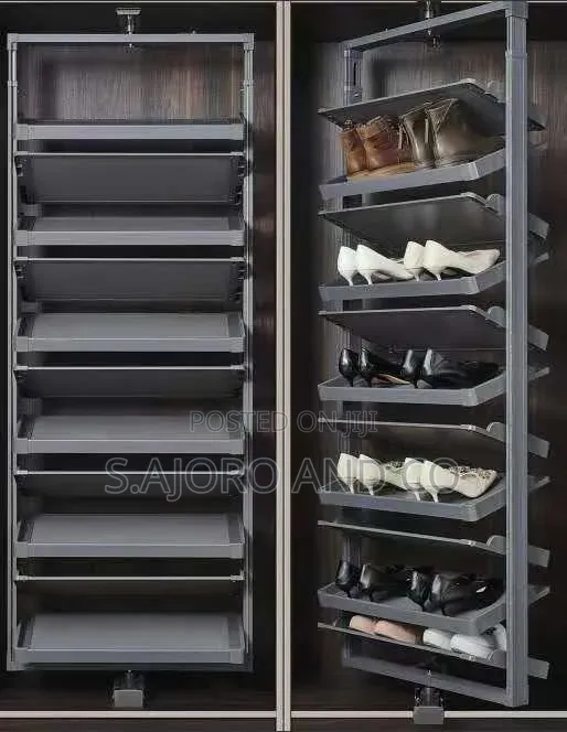Rotating Shoe Rack 360° Space Organizer Available In 60cm And 80cm