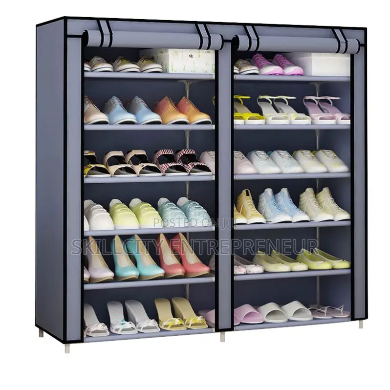 Classic Shoe Shelf With Cover