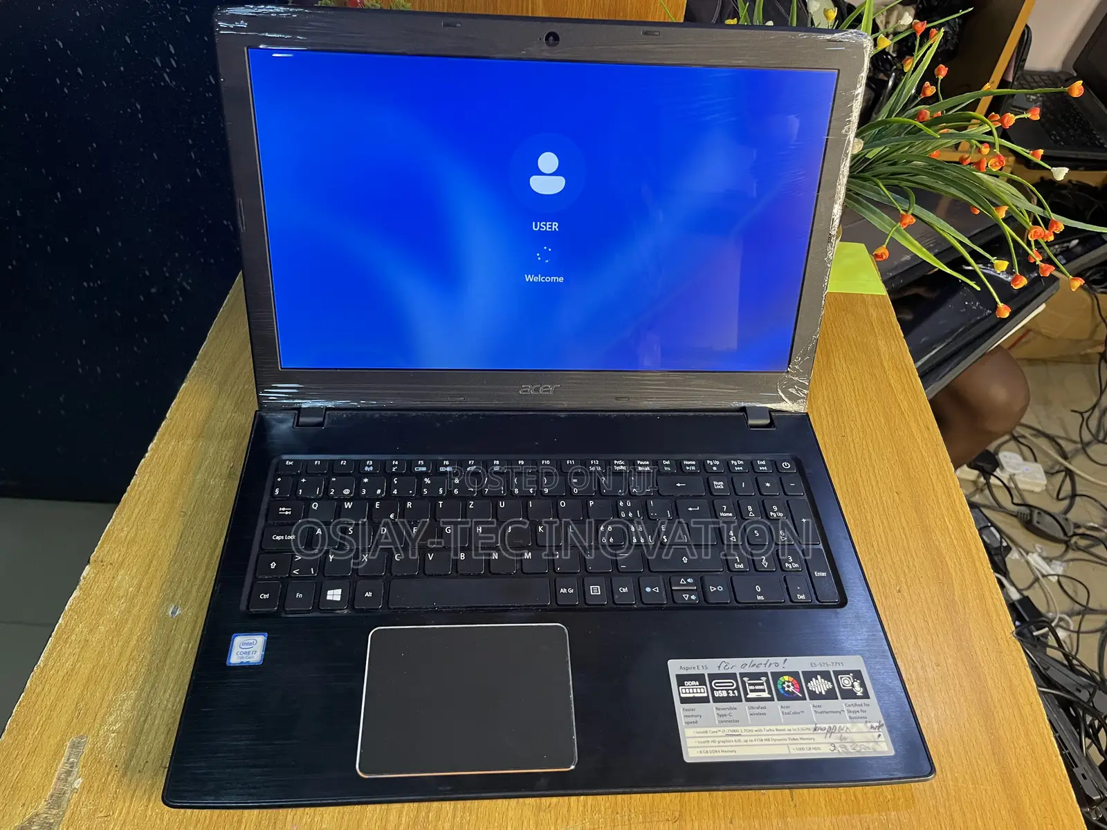 Laptop Acer Aspire E5-575 8GB Intel Core i7 SSD 256GB