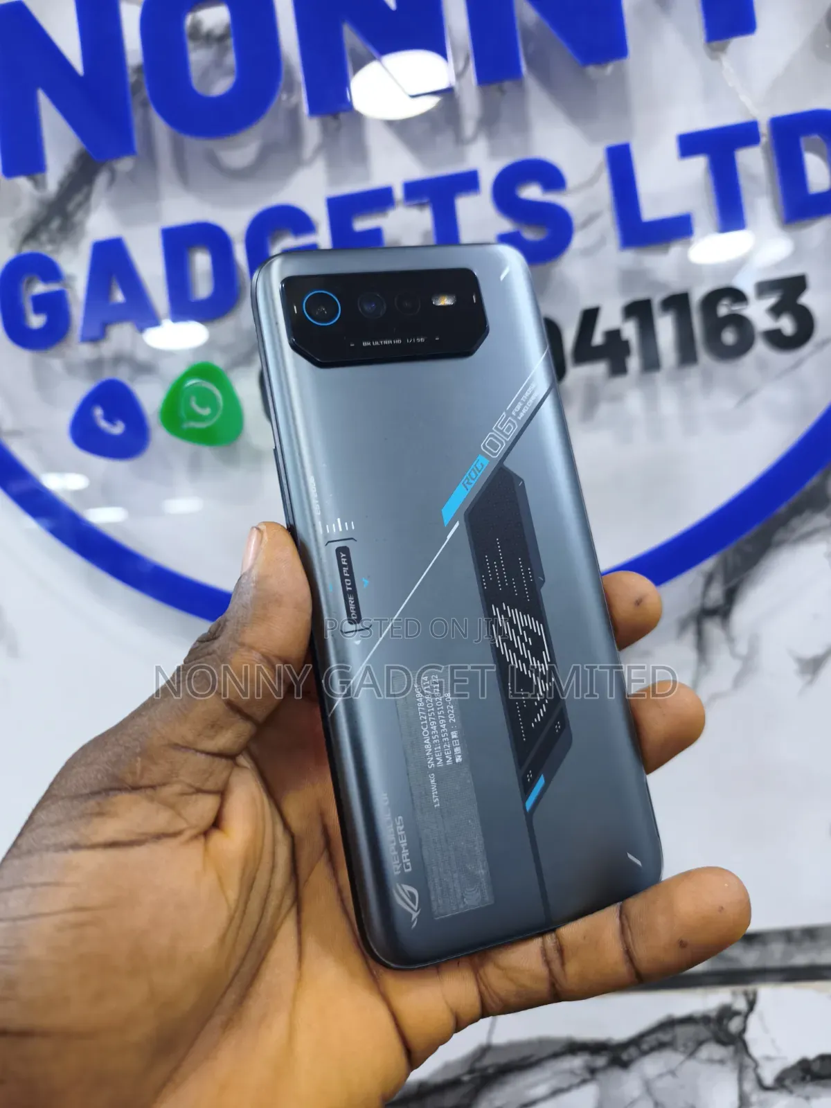 Asus ROG Phone 6D 256 GB Black