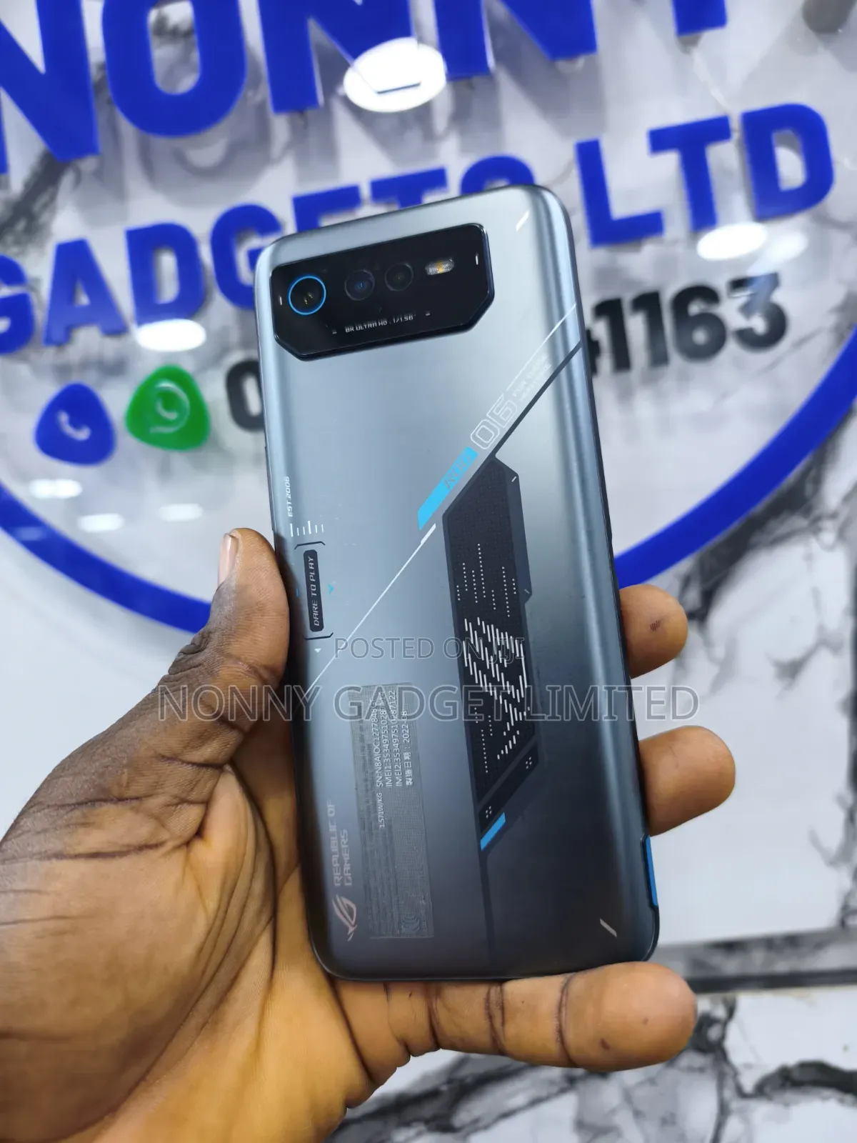 Asus ROG Phone 6D 256 GB Black
