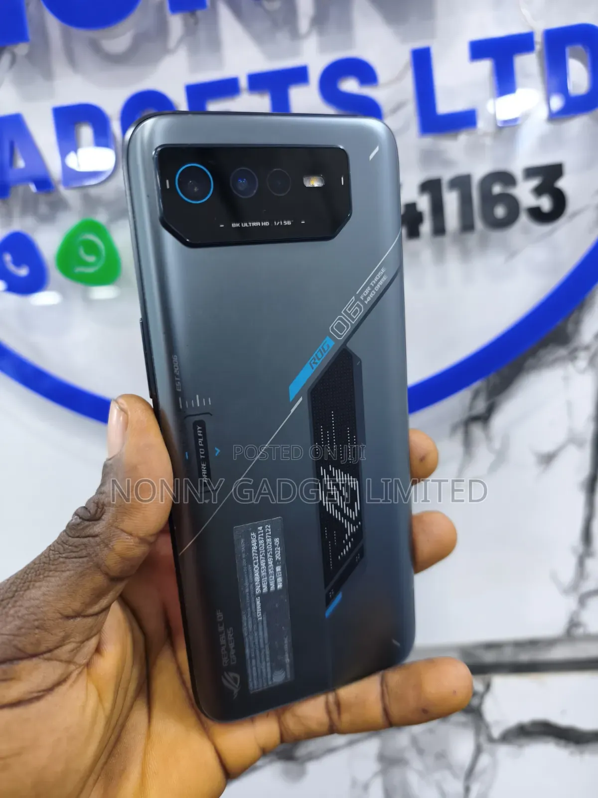 Asus ROG Phone 6D 256 GB Black