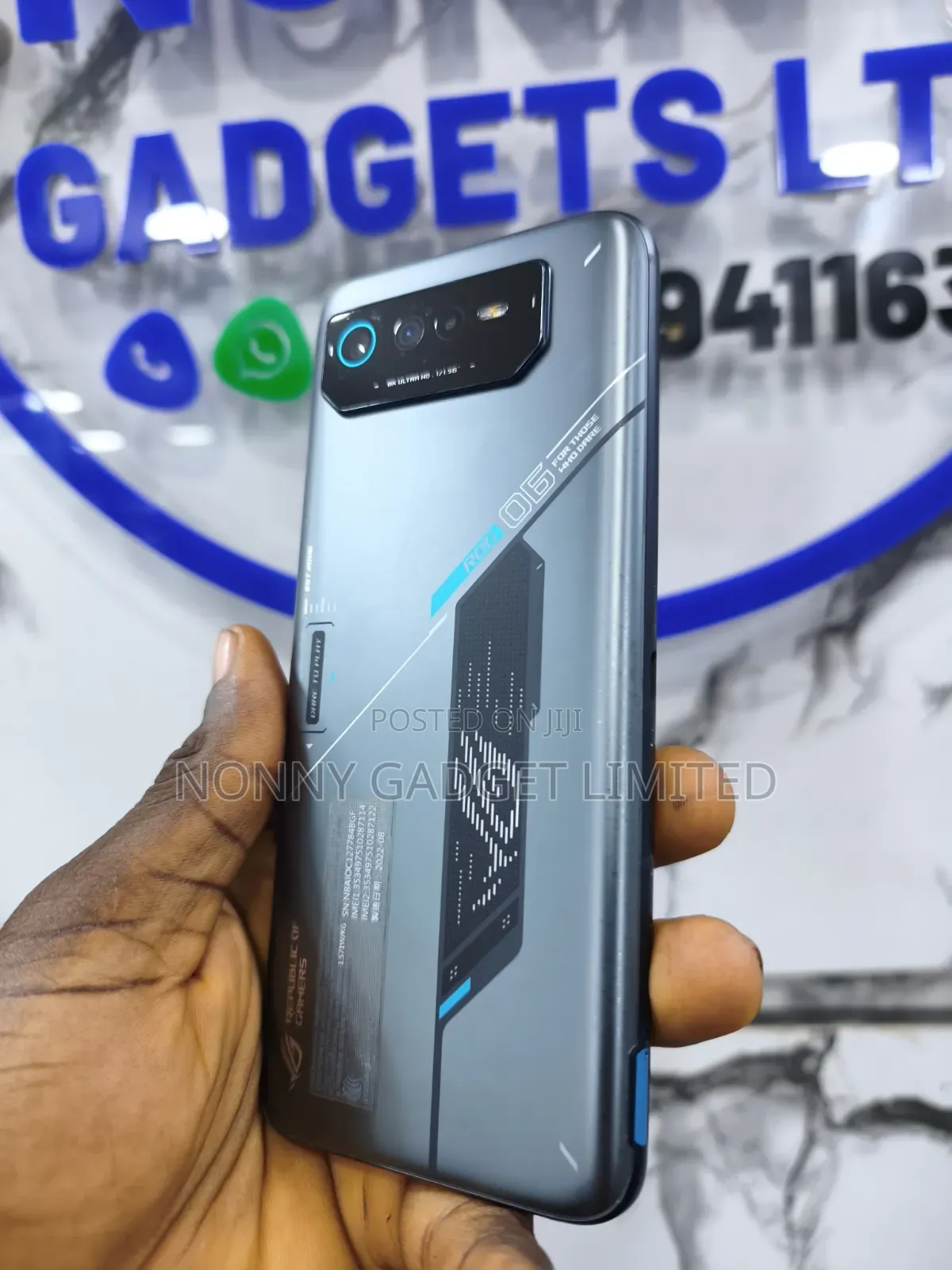 Asus ROG Phone 6D 256 GB Black
