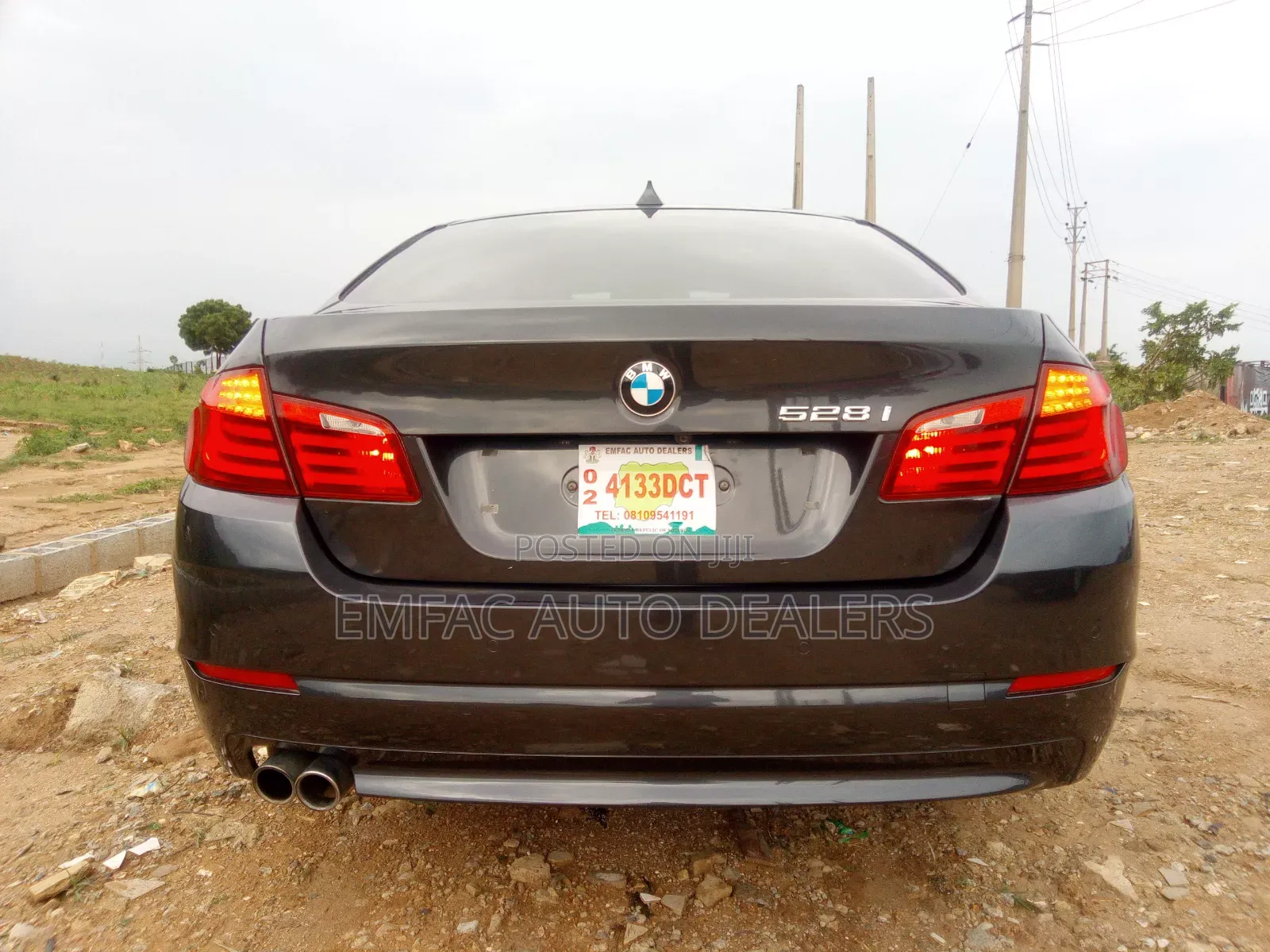 BMW 5 Series 2014 Black