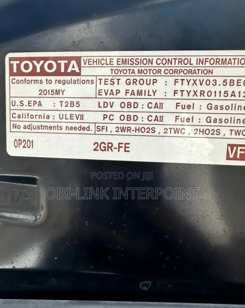 Toyota Avalon 2016 Black