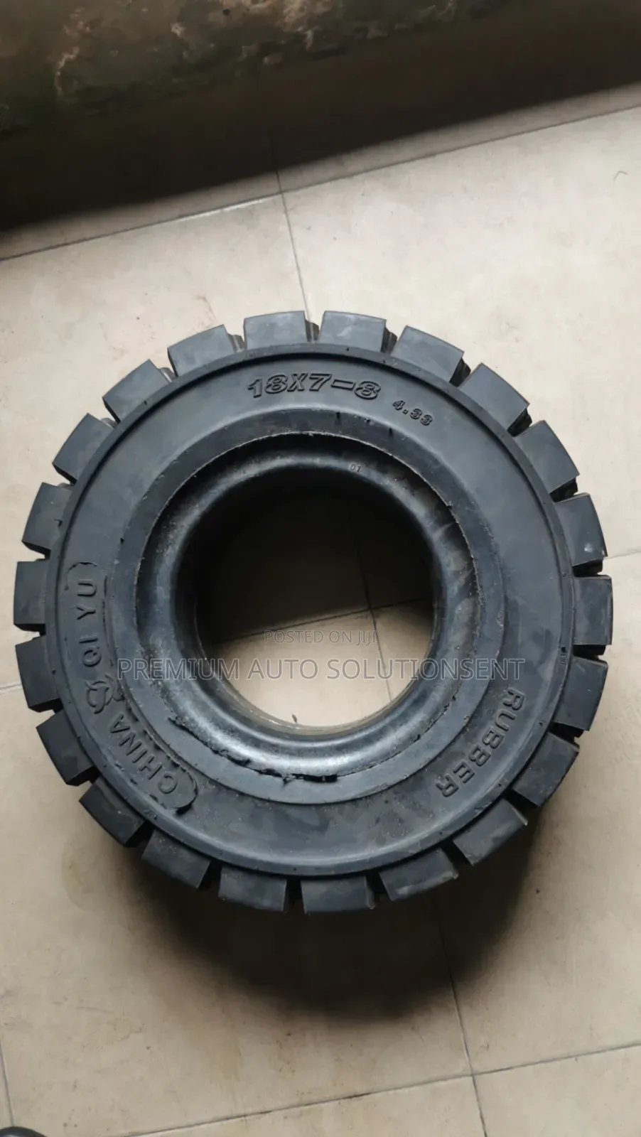 Brand New Forklift Solid Tyre 28××7-8/6.00-9 /16×6-8