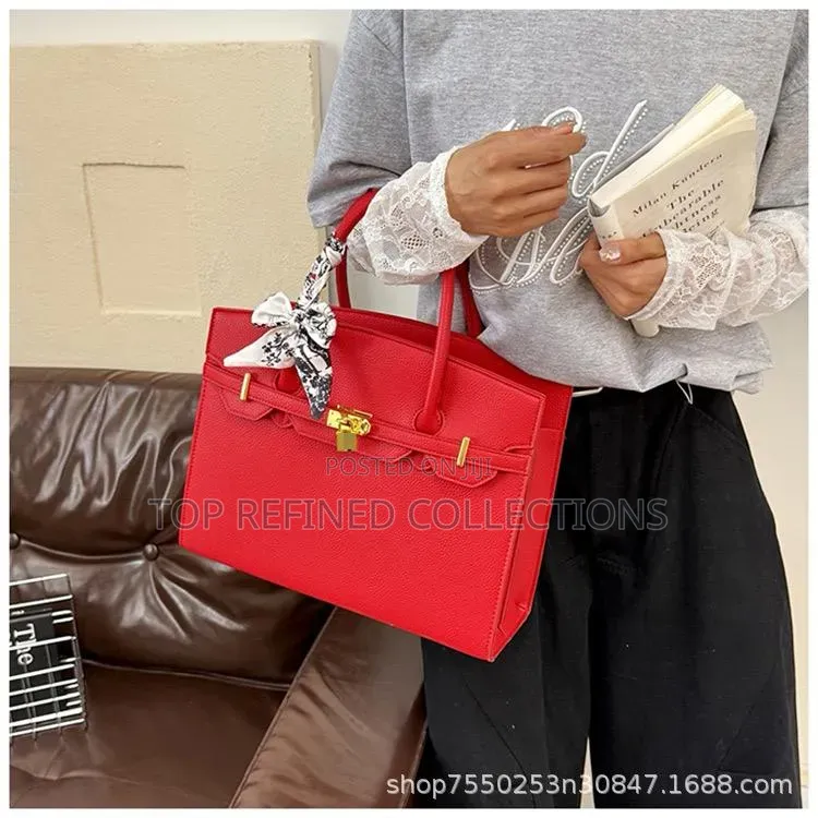 Hermes Paris Quality Leather Bag Big Size