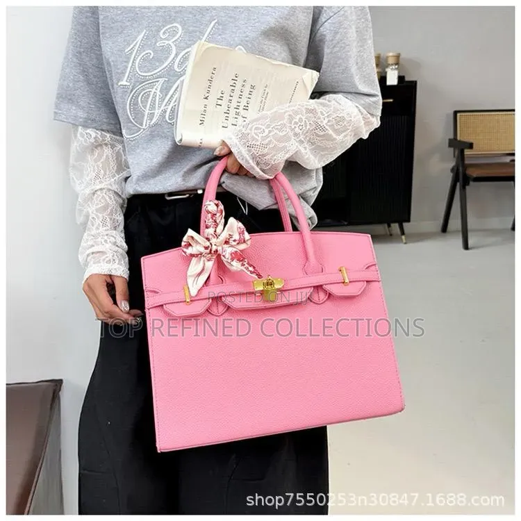 Hermes Paris Quality Leather Bag Big Size