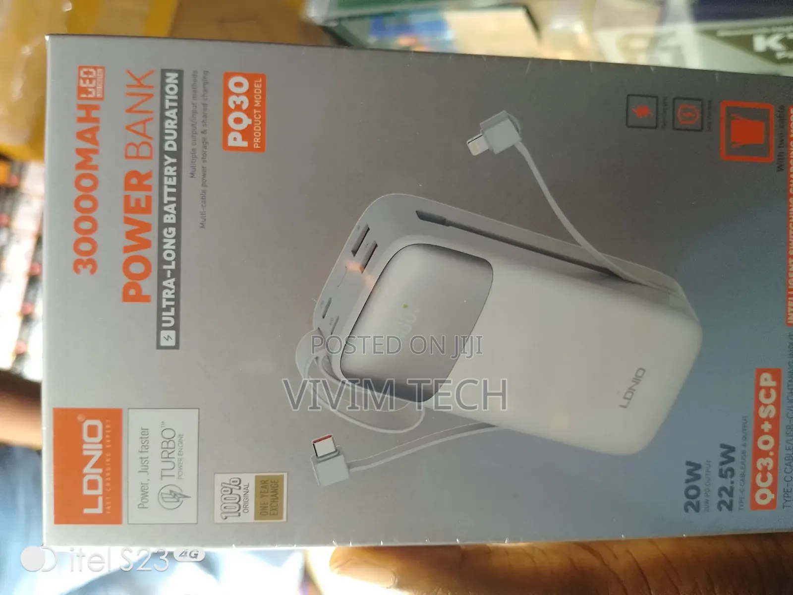 Pq30 Ldnio 30,000mah Power Bank