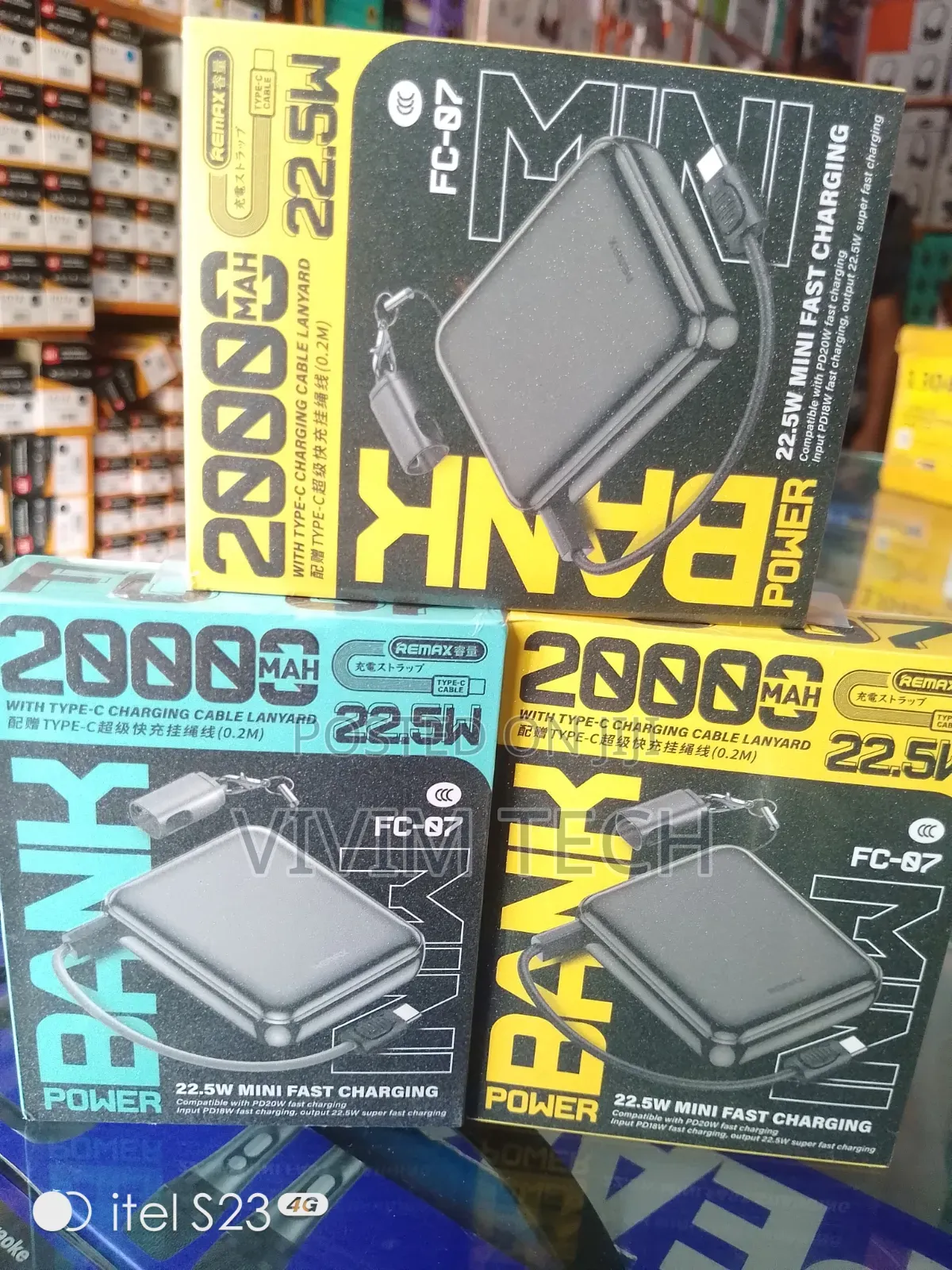 Fc-07 20,000mah Remax Power Bank