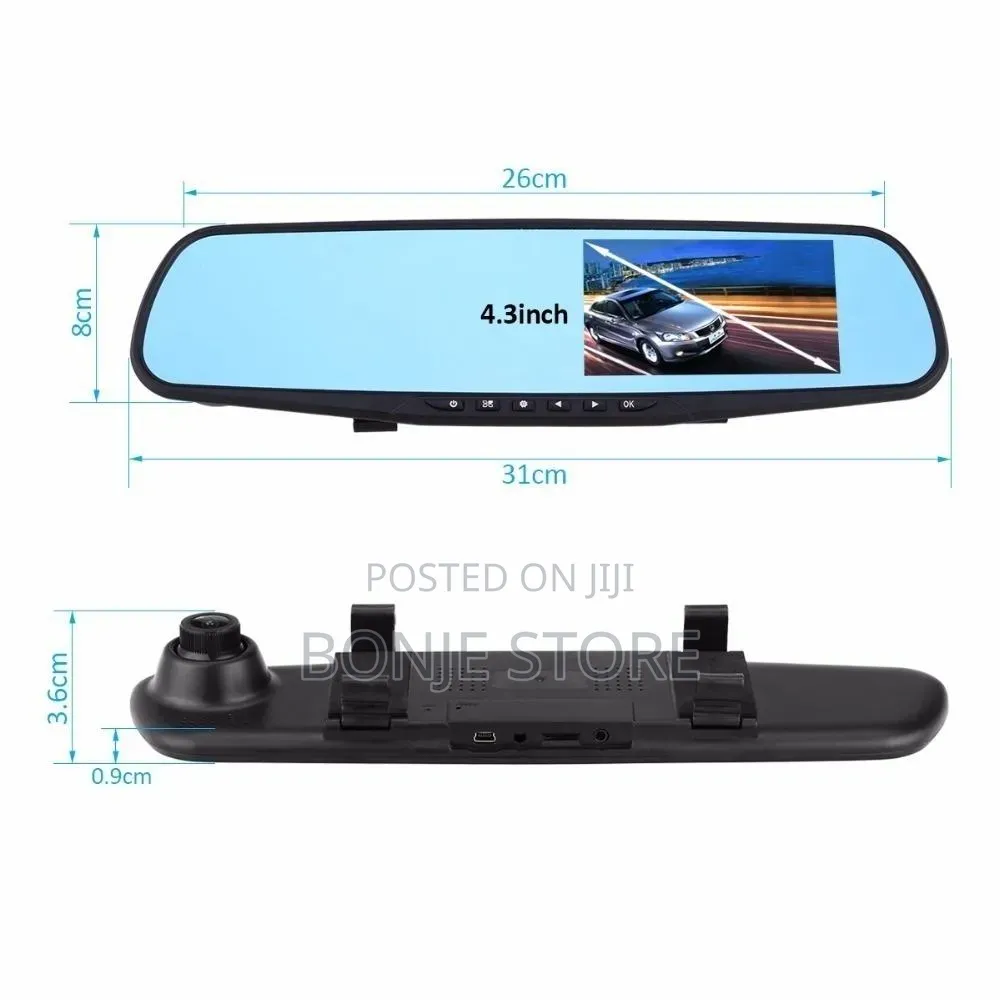Vehicle Rear-View Mirror Data Recorder