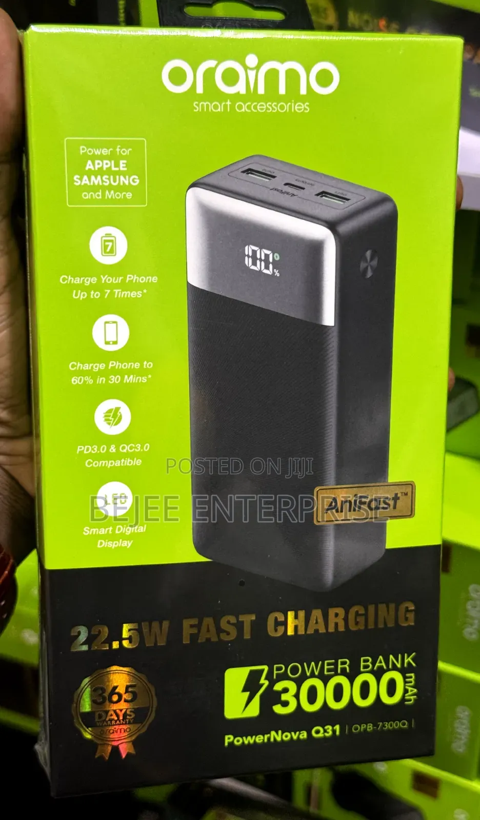 30,000 Mah Powerbank Power Nova Q31