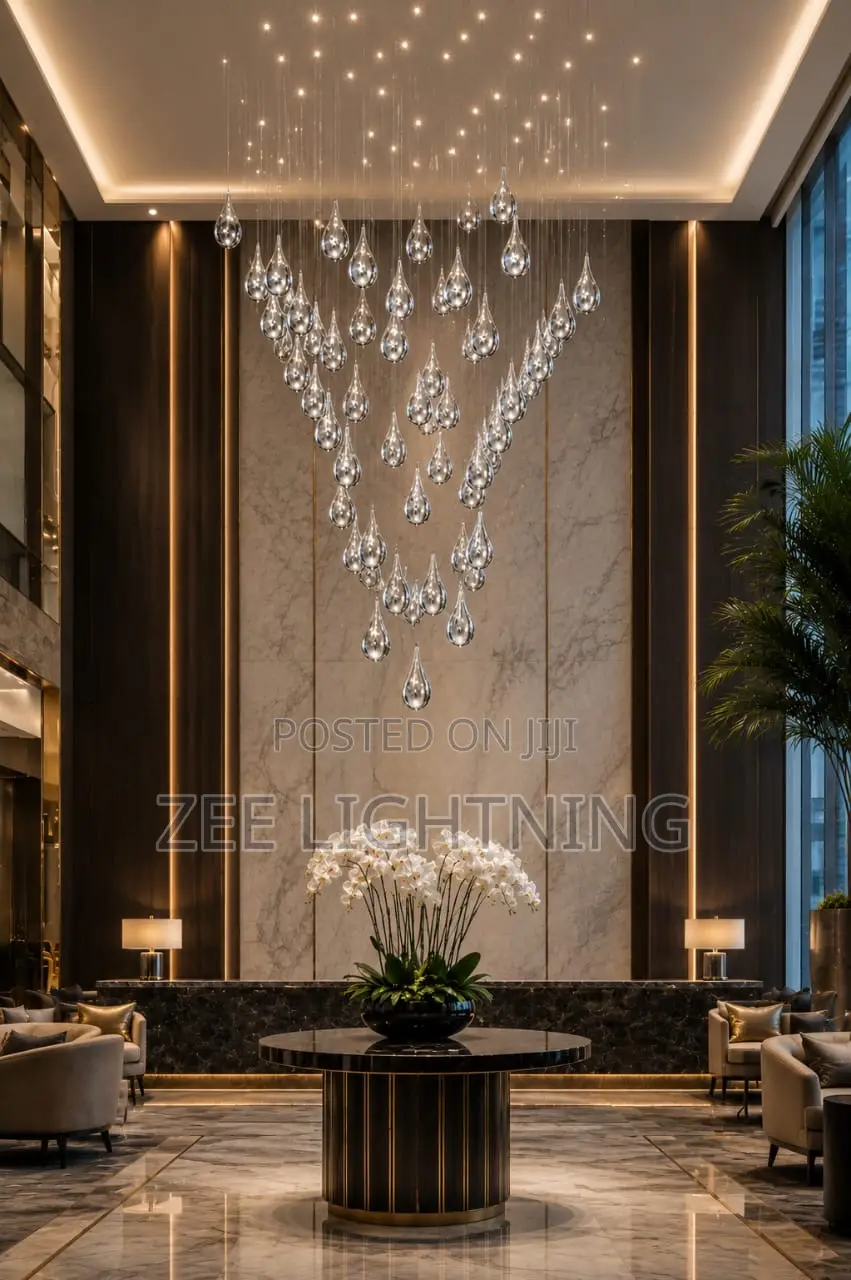 Luxury Void Chandelier (Set of 20 Drops)
