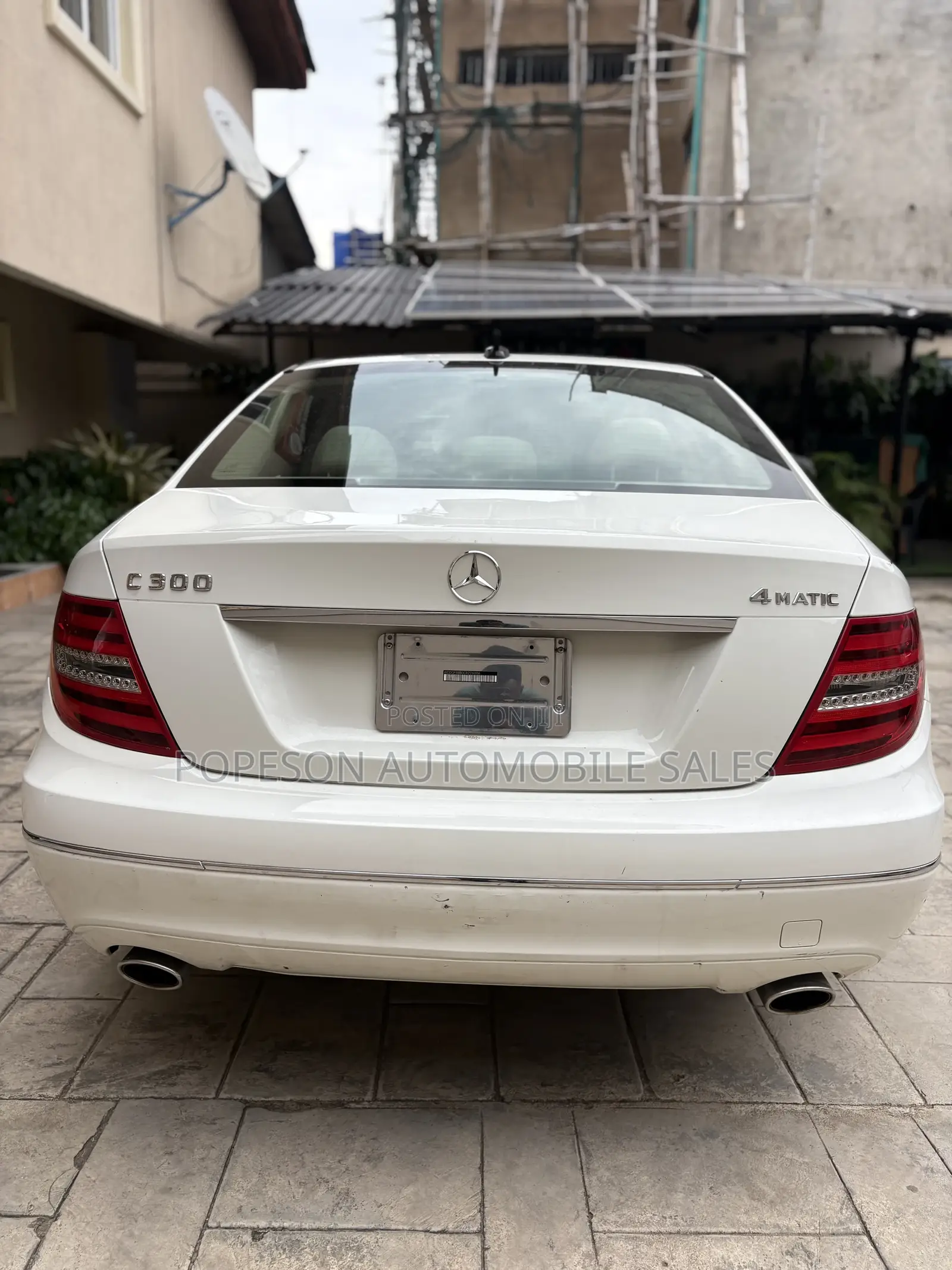 Mercedes-Benz C300 Luxury 4Matic Sedan AWD (3.0L 6cyl 7A) 2012 White