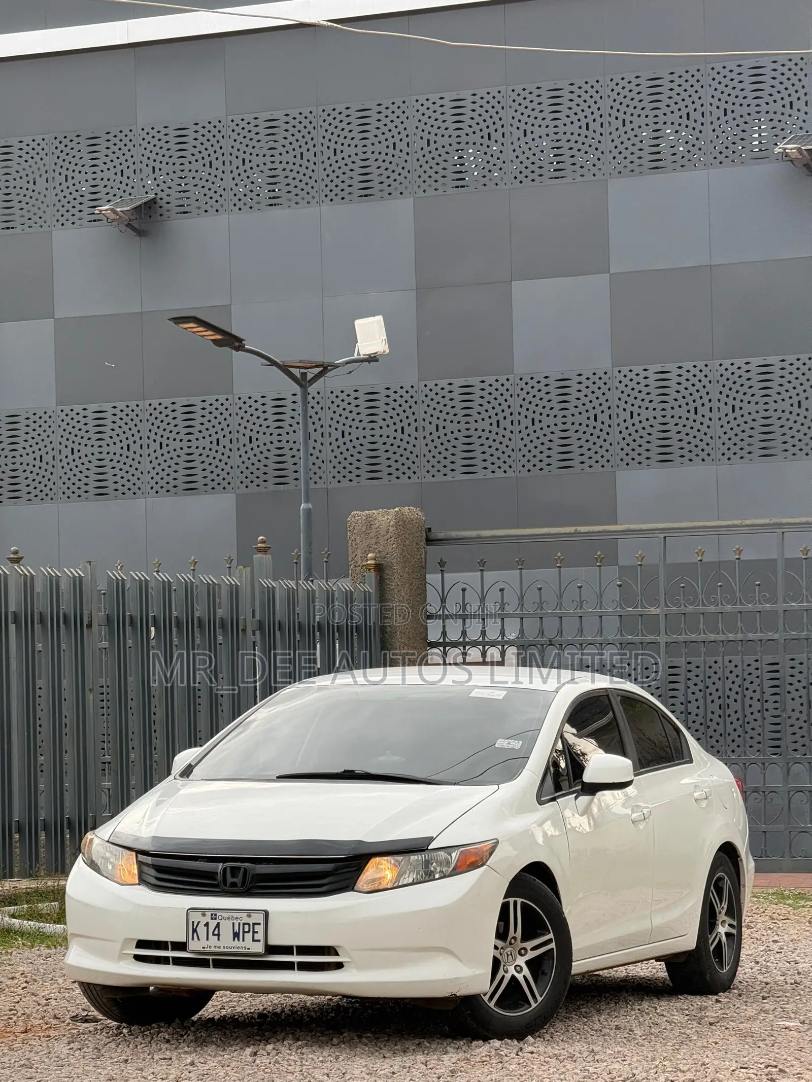 Honda Civic 2012 White