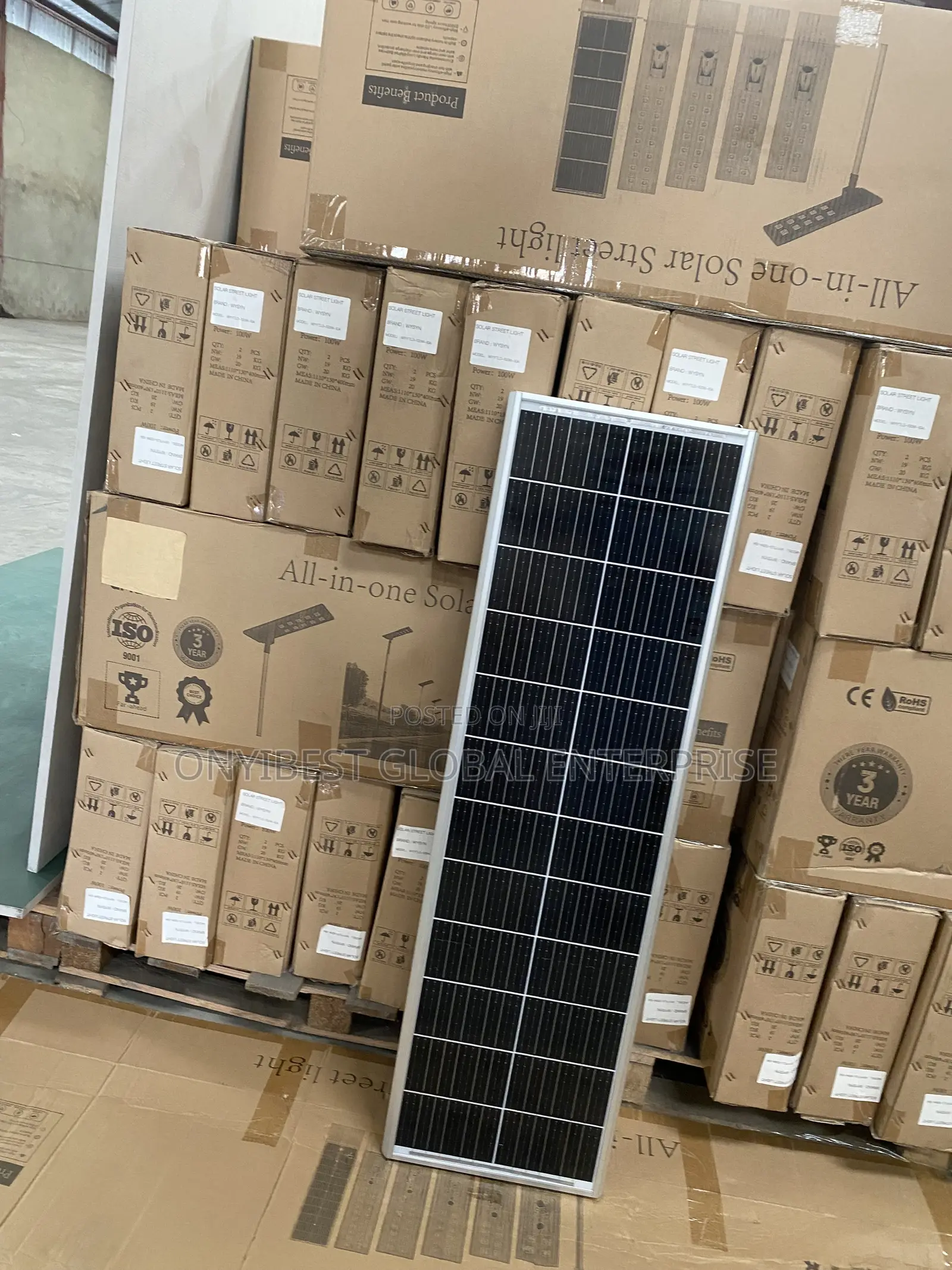 5.Smart Solar Street Light — Brightness That Lasts All Night