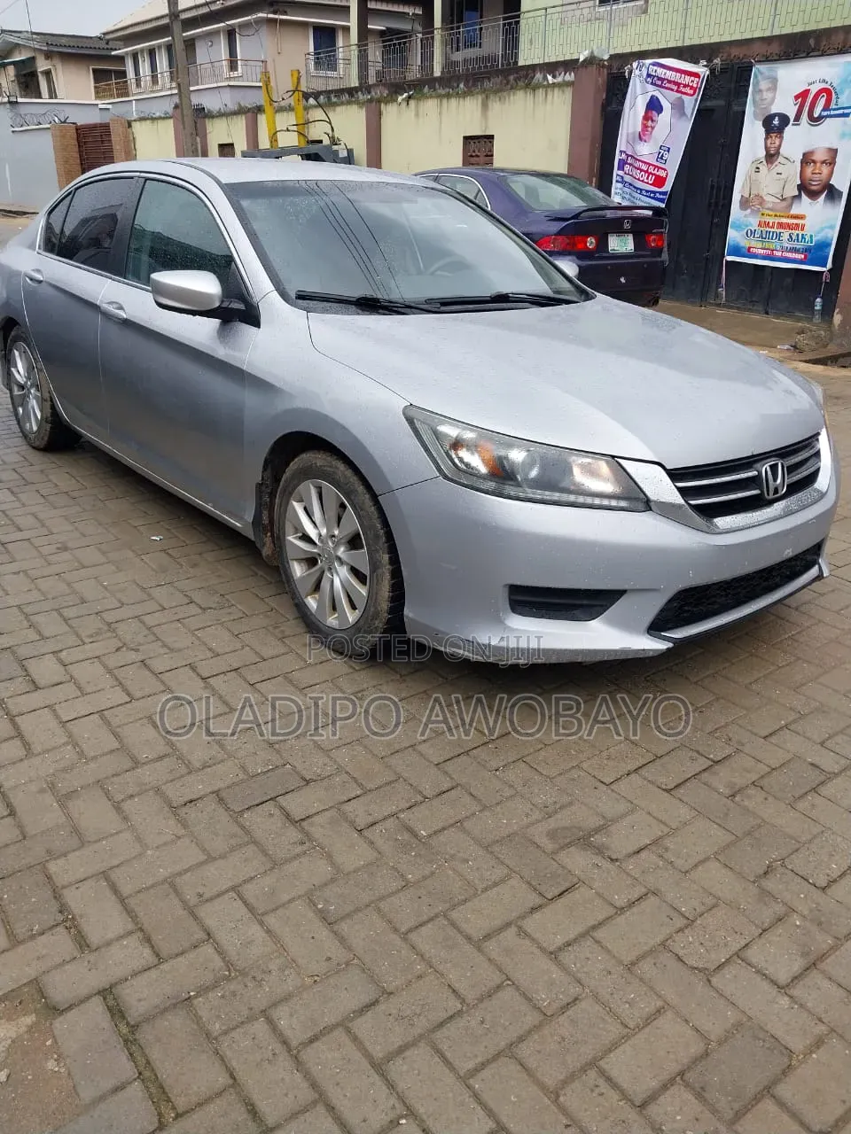 Honda Accord LX 4dr Sedan FWD (2.4L 4cyl 2A) 2013 Silver