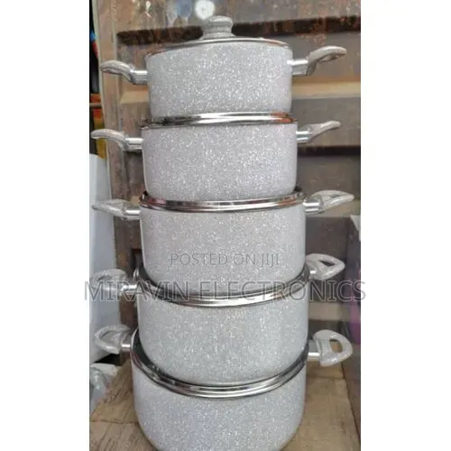 The Ultimate Marble 5 Set Cookware