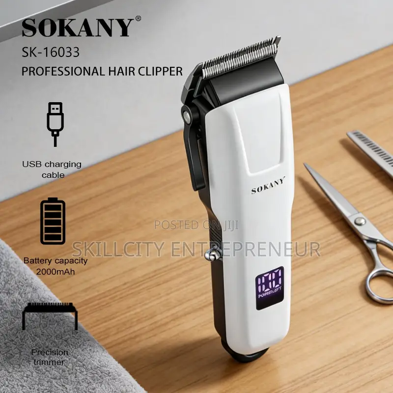 Sk-16033 Sokany Professional Hair Clipper
