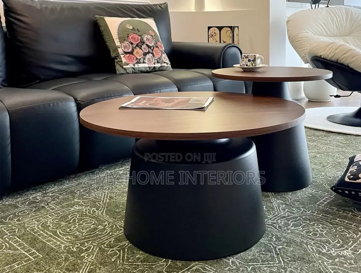 Minimalist Wooden Top 2in1 Center Table