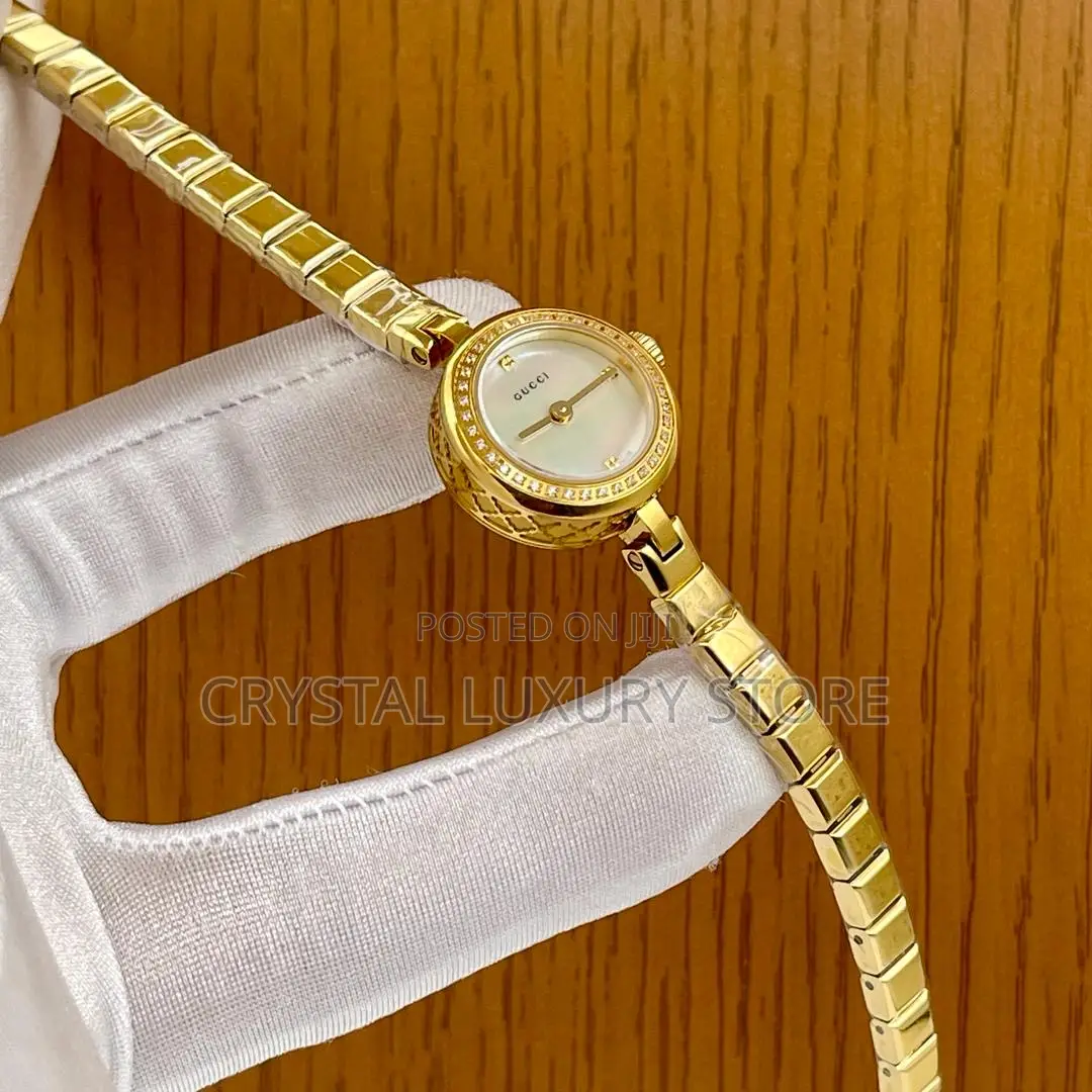 Gucci Quality Luxury Ladies Chain Strap Wristwatch