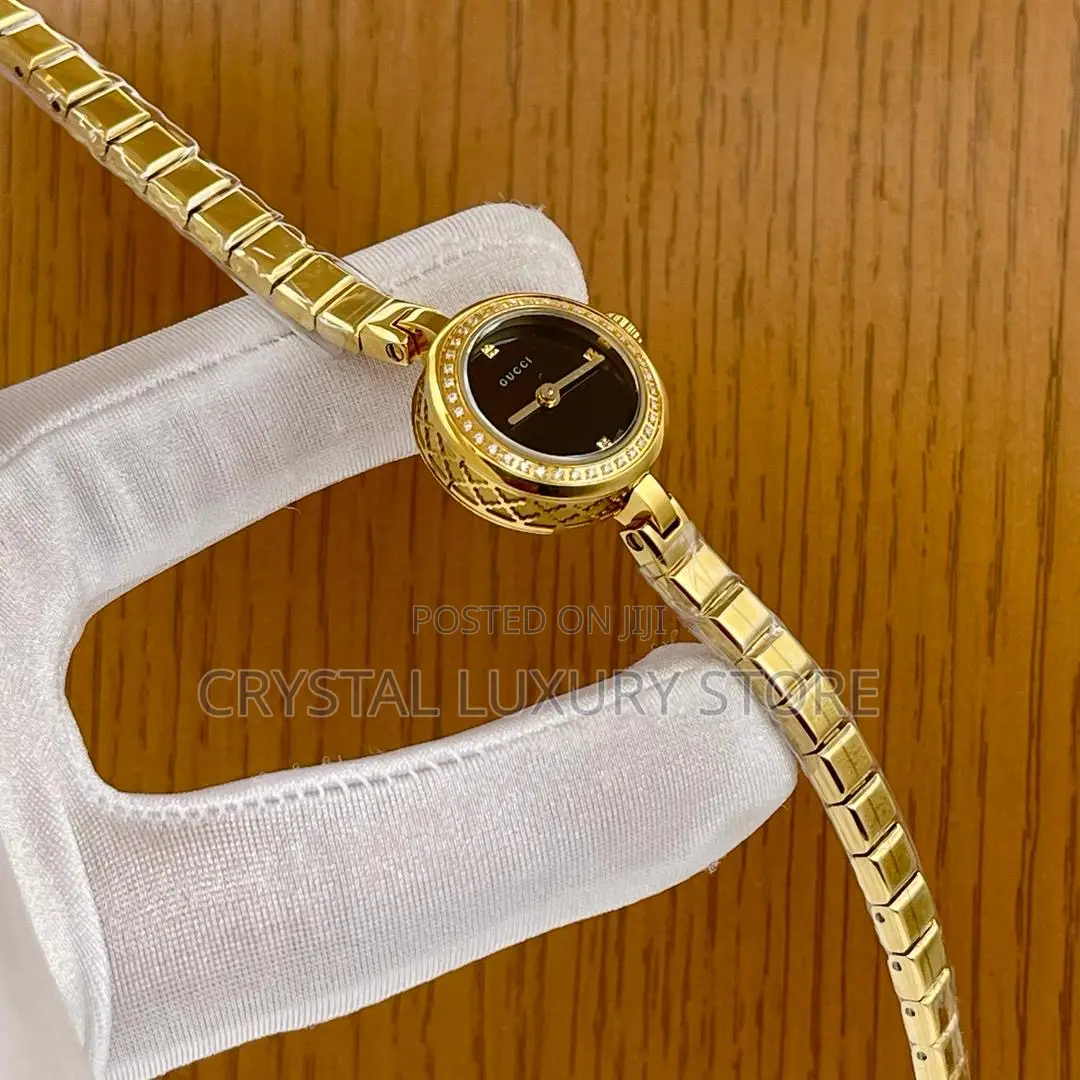 Gucci Quality Luxury Ladies Chain Strap Wristwatch