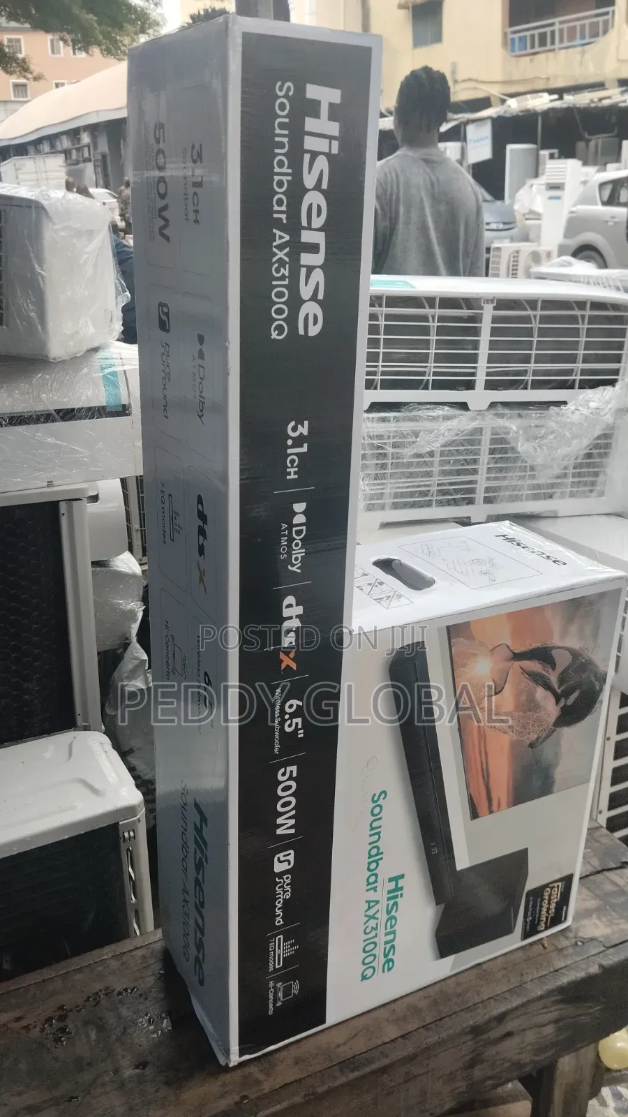 Hisense Soundbar With Subwoofer 500w 3.1ch (Ax3100q)