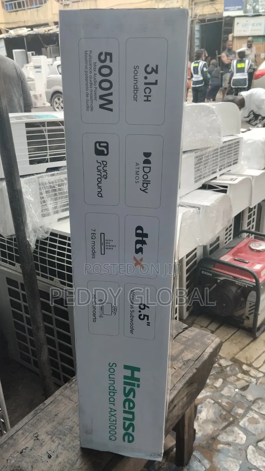 Hisense Soundbar With Subwoofer 500w 3.1ch (Ax3100q)