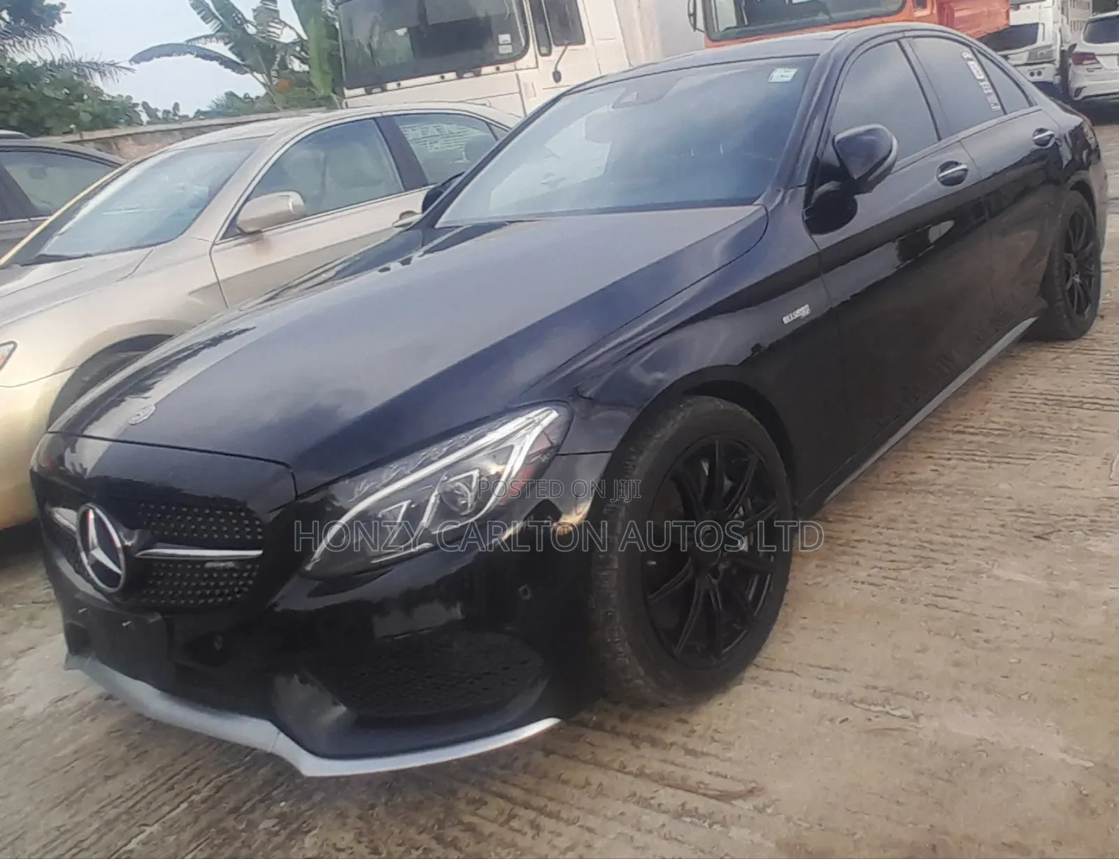 Mercedes-Benz C43 4Matic Sedan AWD (3.0L V6 9AM) 2017 Black