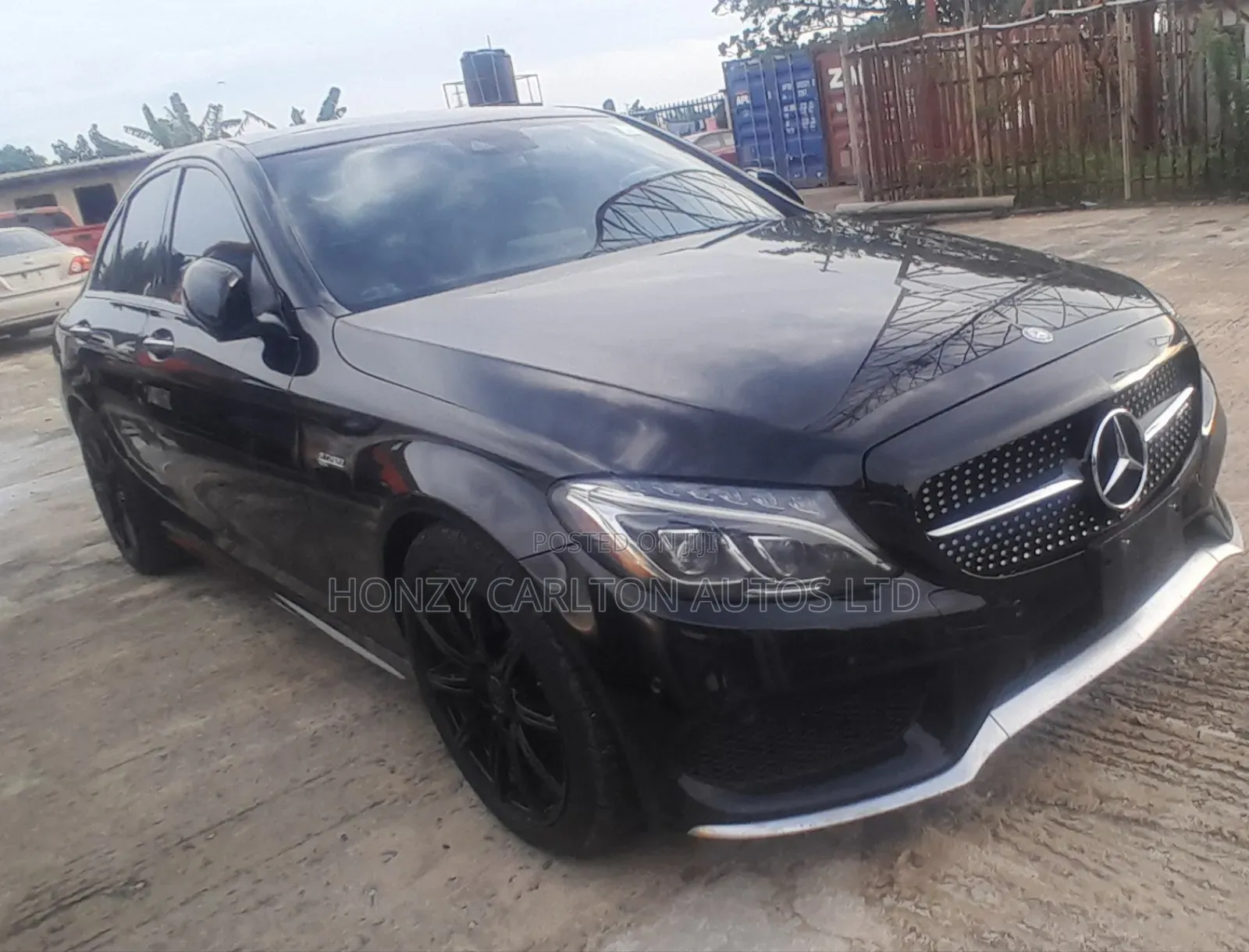 Mercedes-Benz C43 4Matic Sedan AWD (3.0L V6 9AM) 2017 Black