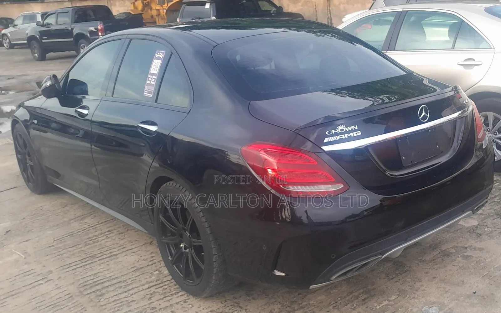 Mercedes-Benz C43 4Matic Sedan AWD (3.0L V6 9AM) 2017 Black