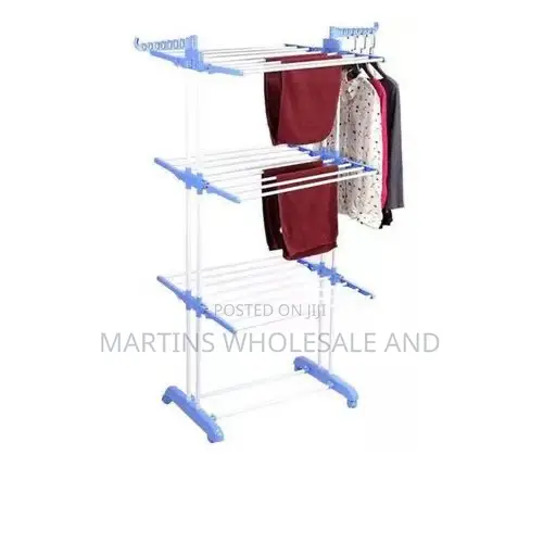 3-Tier Standing Baby Clothes Dryer Hangers