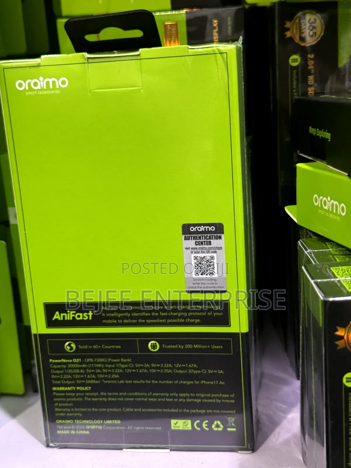 Power Bank 50,000mah Power Box 500