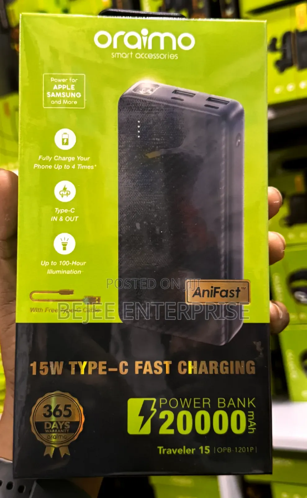 Powerbank 20,000mah Traveller 15