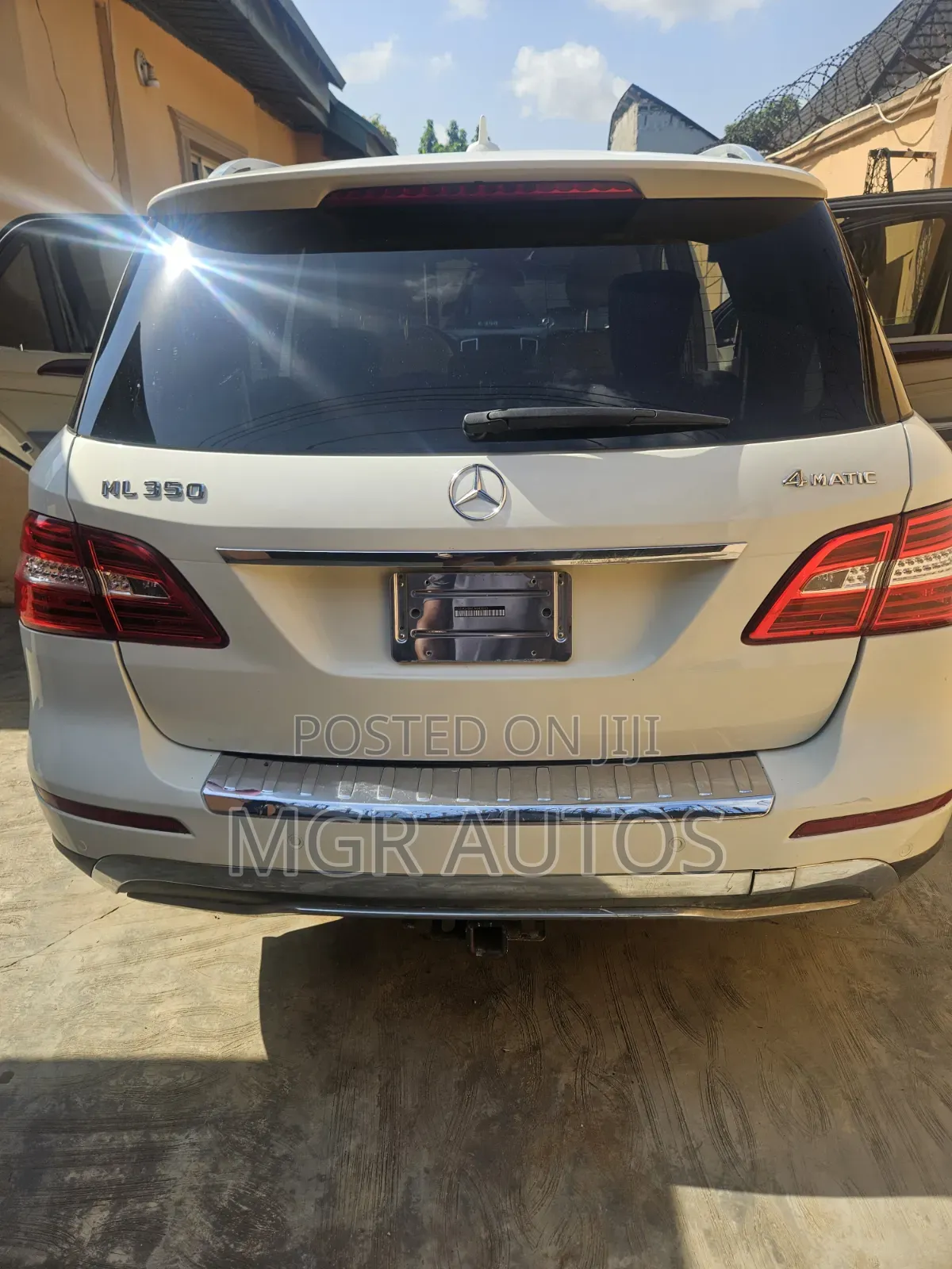 Mercedes-Benz M Class 2012 White