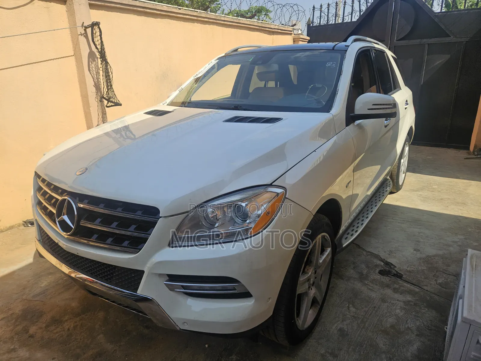 Mercedes-Benz M Class 2012 White