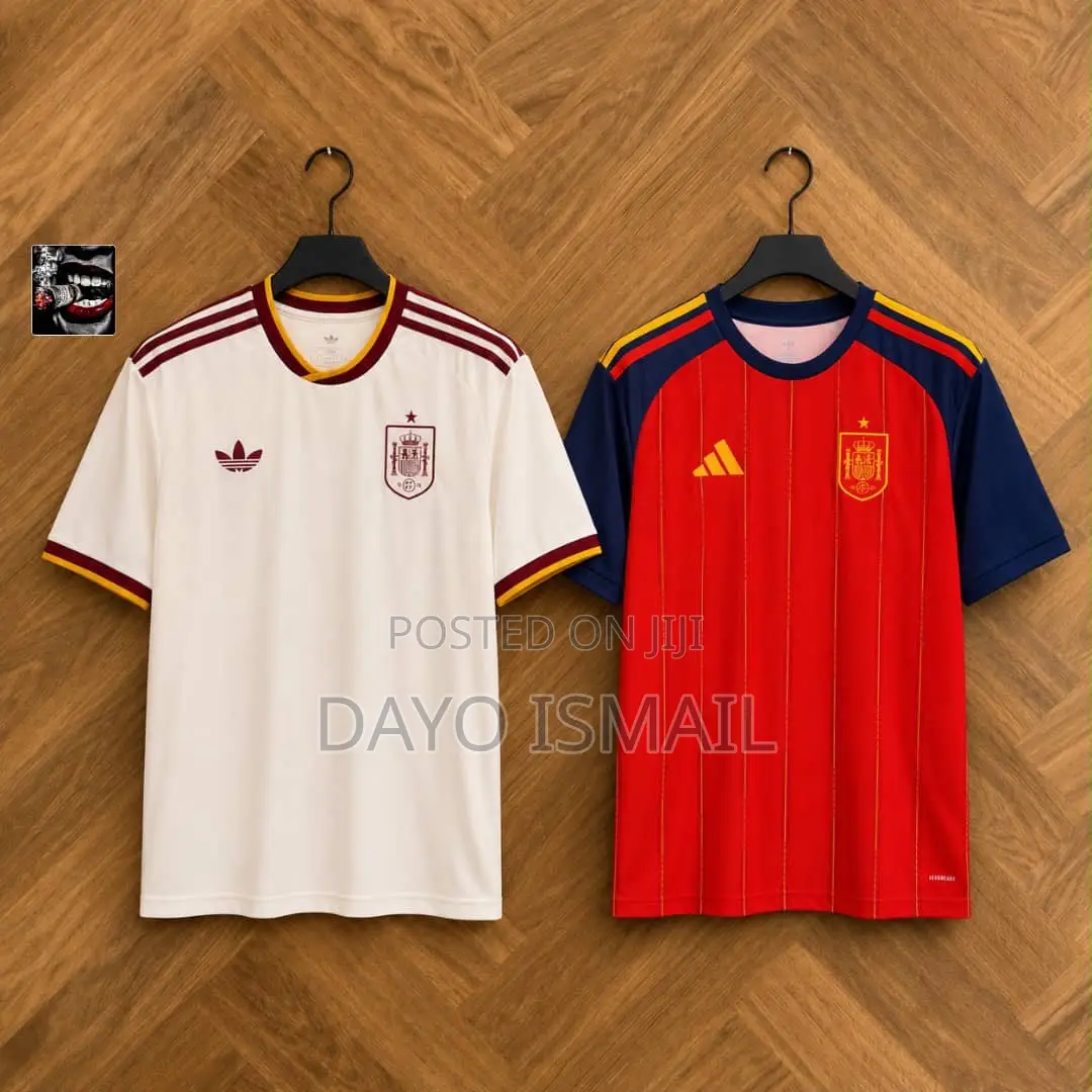Spain  Home/Away 2026 World Cup Jersey.