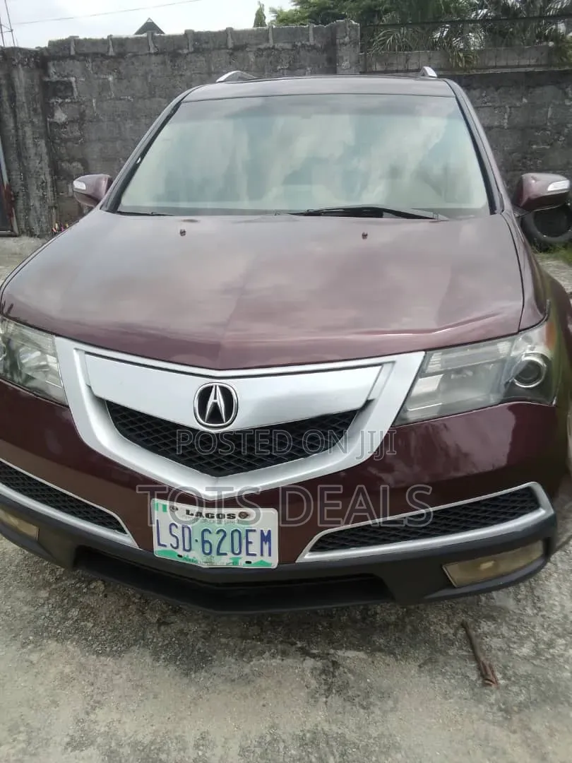 Acura MDX SUV 4dr AWD (3.7L 6cyl 6A) 2010 Burgundy